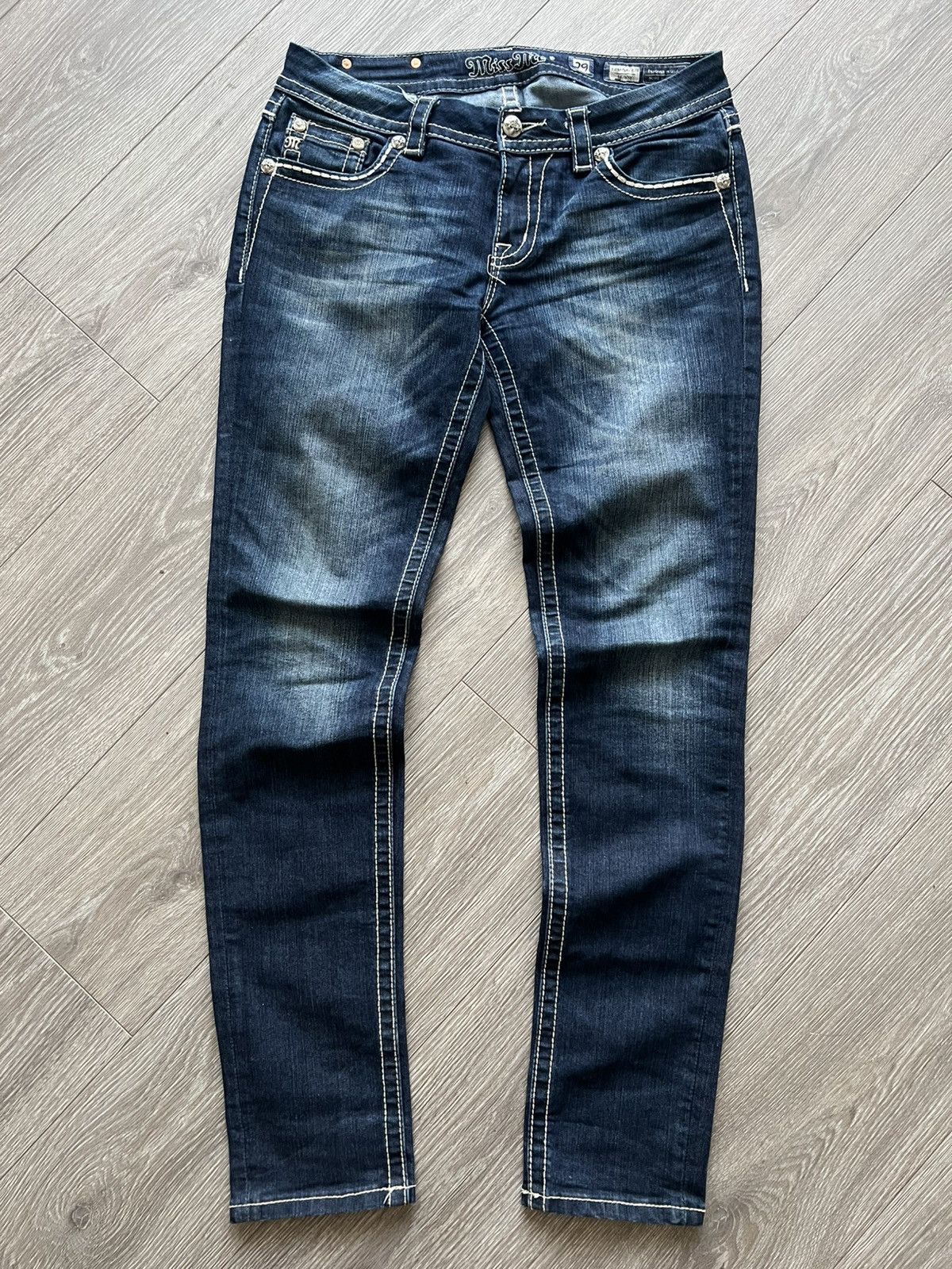 Miss Me Vintage Miss Me Jeans Y2K Skinny Size 29" - 9 Thumbnail