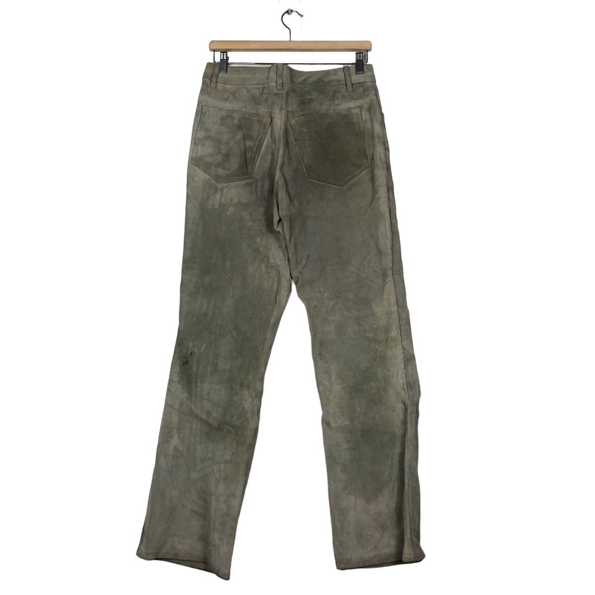 Genuine Leather 🔥Vintage Genuine Leather Cow Skin Biker Pants BBH Pants Size US 30 / EU 46 - 8 Thumbnail