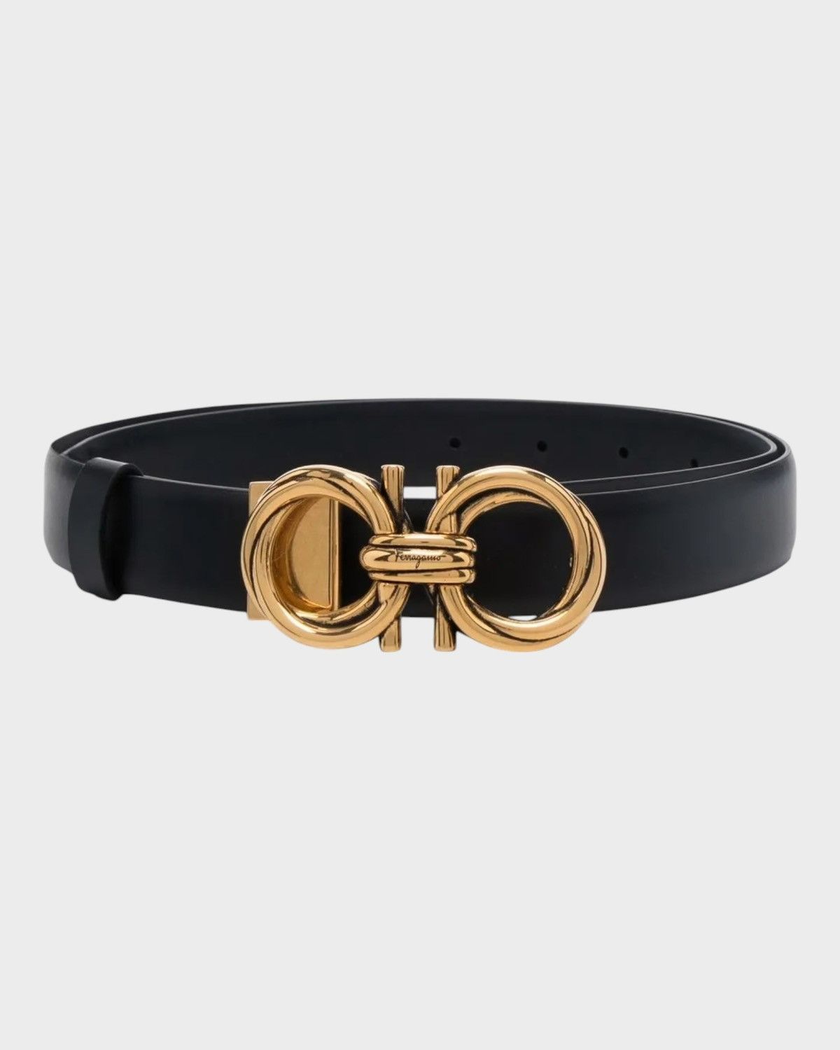 Salvatore Ferragamo Gürtel Damen in Black, Women's