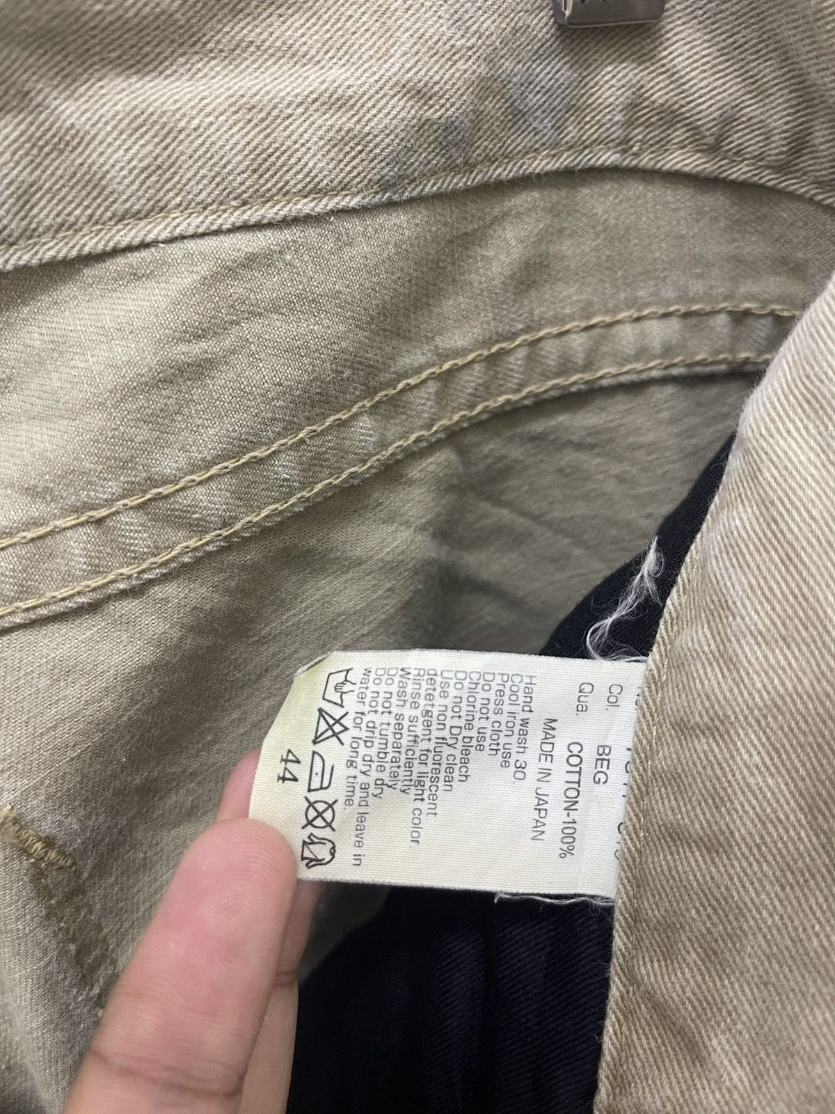 GOSTAR DE FUGA Rare Vintage FUGA Claw Mark Brown Coated Flare Denim Jeans Size US 31 - 7 Thumbnail