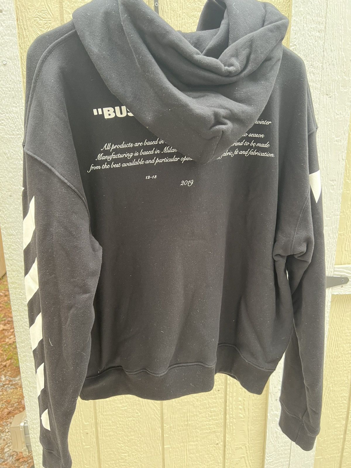 Off-White Off-White Business Casual Hoodie in Black Size US M / EU 48-50 / 2 - 3 Thumbnail
