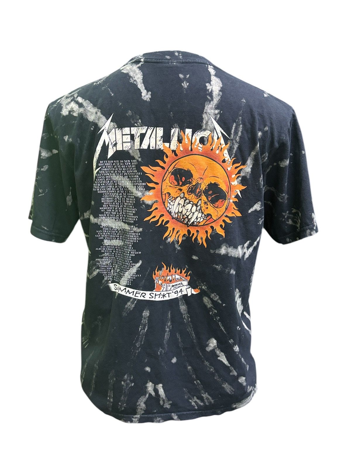 Metallica Metallica Push Head Summer Shit 94’ Tee Size US XL / EU 56 / 4 - 12 Thumbnail