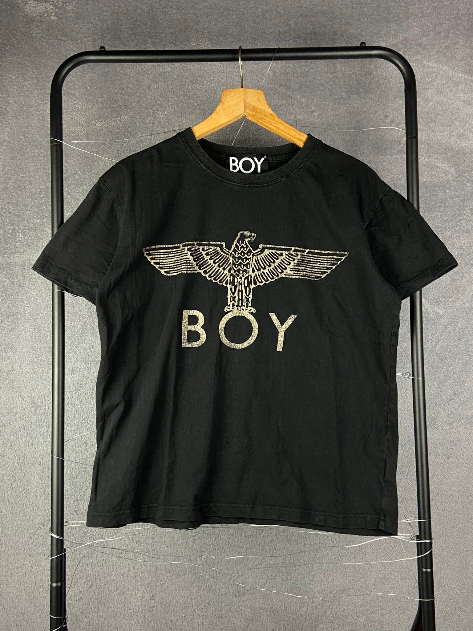 Boy London Boy London t-shirt black vintage retro streetwear Size US S / EU 44-46 / 1 - 1 Thumbnail