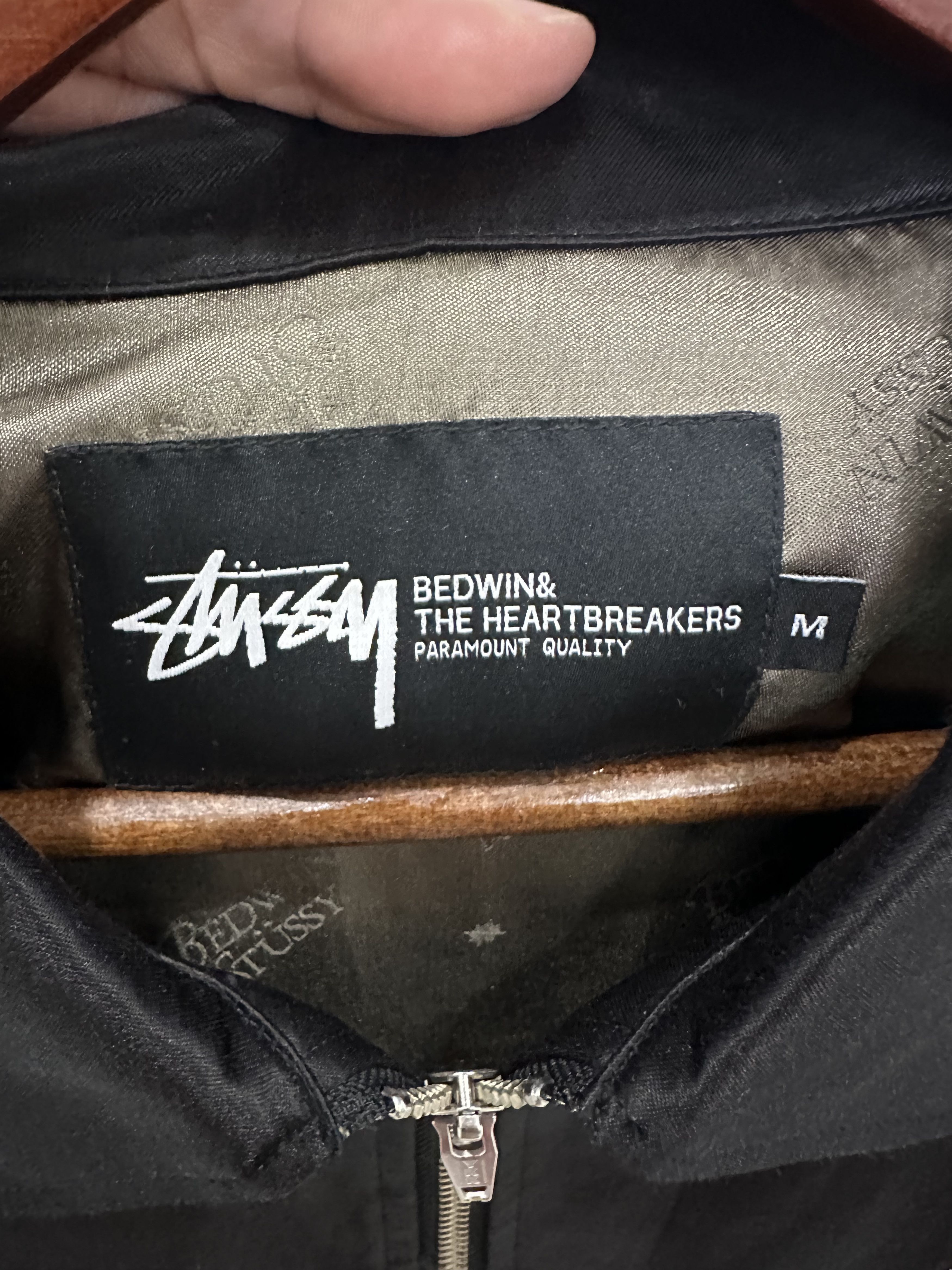 Stussy Stüssy Bedwin & the Heart breakers satin over shirt Size US M / EU 48-50 / 2 - 7 Thumbnail