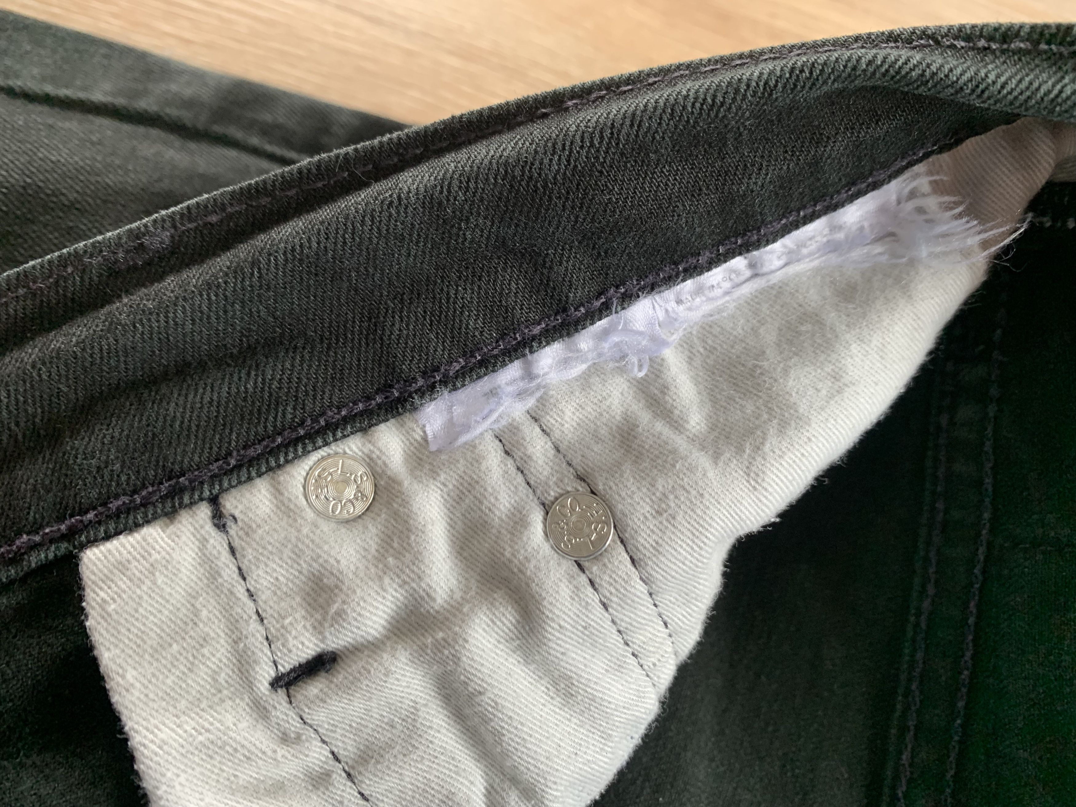 Levi's × Vintage Levis Premium 511 Black Stretch Jeans Size US 33 - 12 Thumbnail
