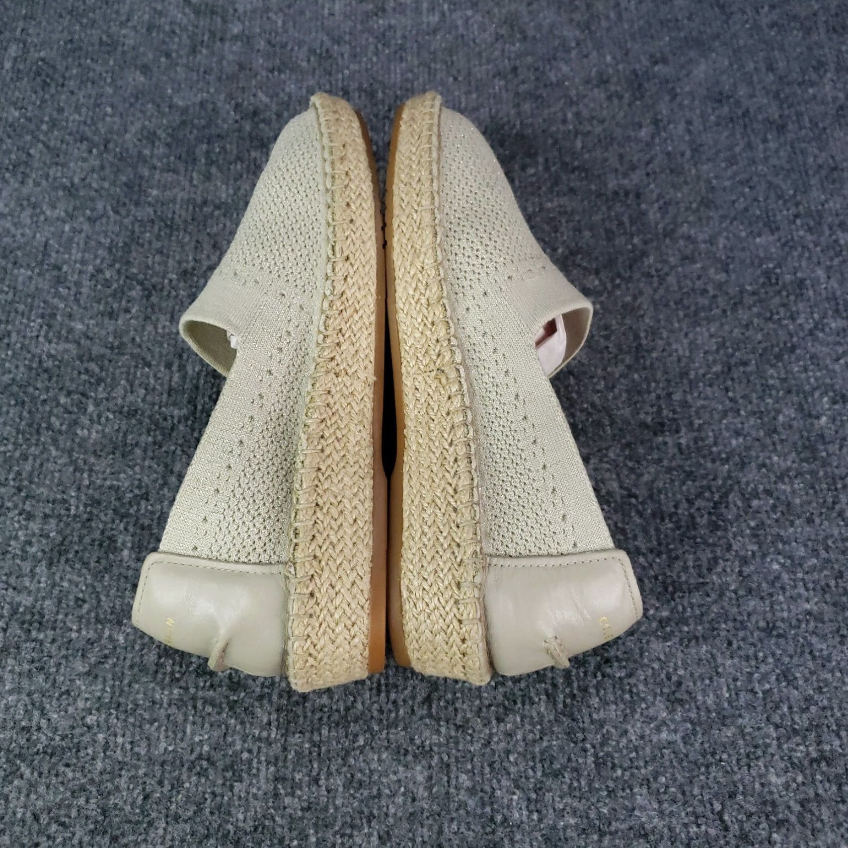 Cole Haan Cole Haan Cloudfeel Loafer Women's 8B Beige Slip On Espadrille W14239 Size US 8 / IT 38 - 6 Thumbnail