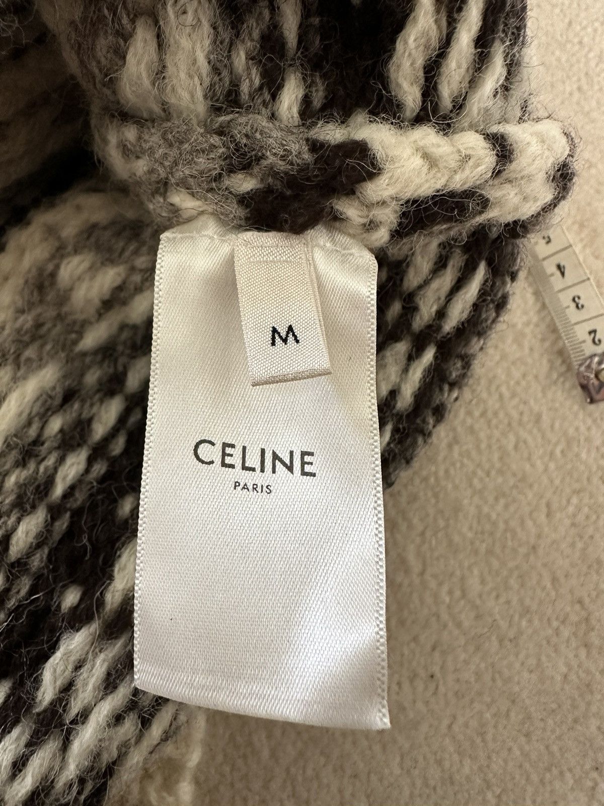 Celine FW21 $1350 OVERSIZED SHETLAND BAJA PULLOVER Hoodie Hedi M Size US M / EU 48-50 / 2 - 15 Thumbnail