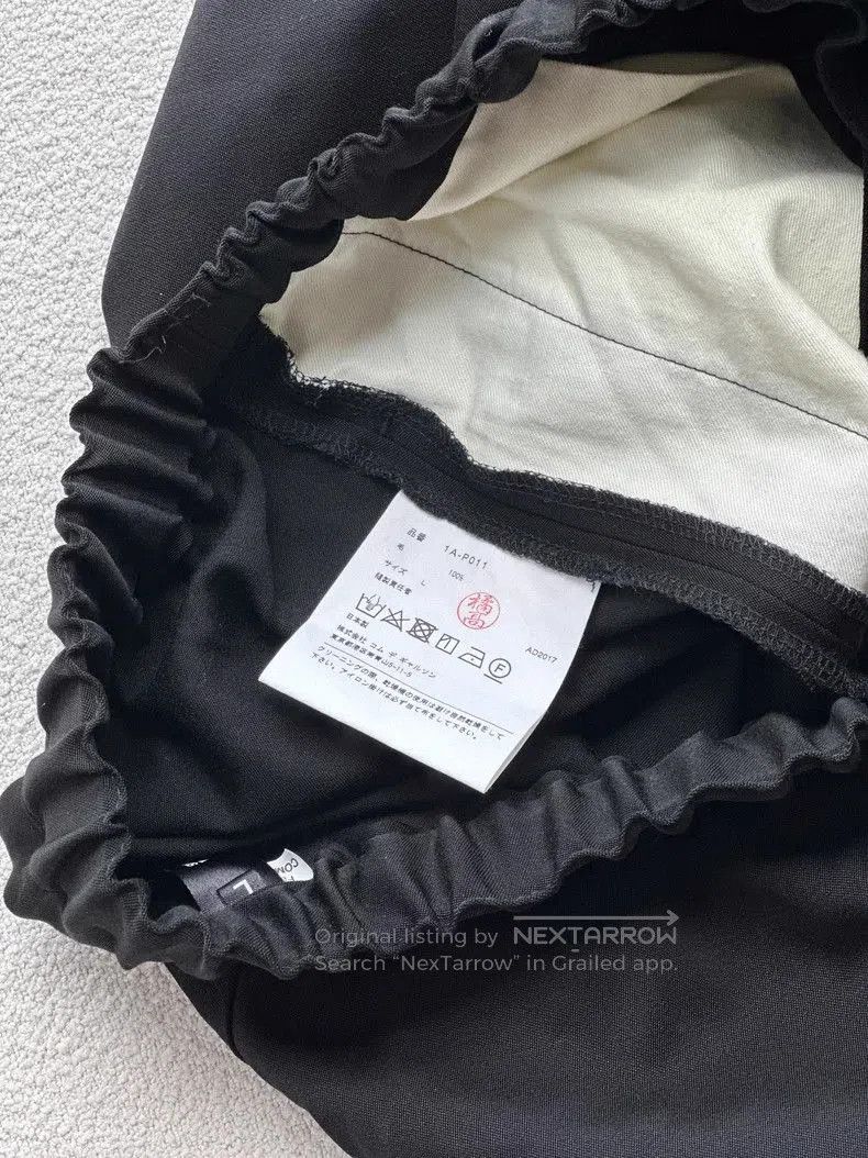 Comme des Garcons COMME DES GARCONS Black Casual Mid-Length Pants. Size US 32 / EU 48 - 5 Thumbnail