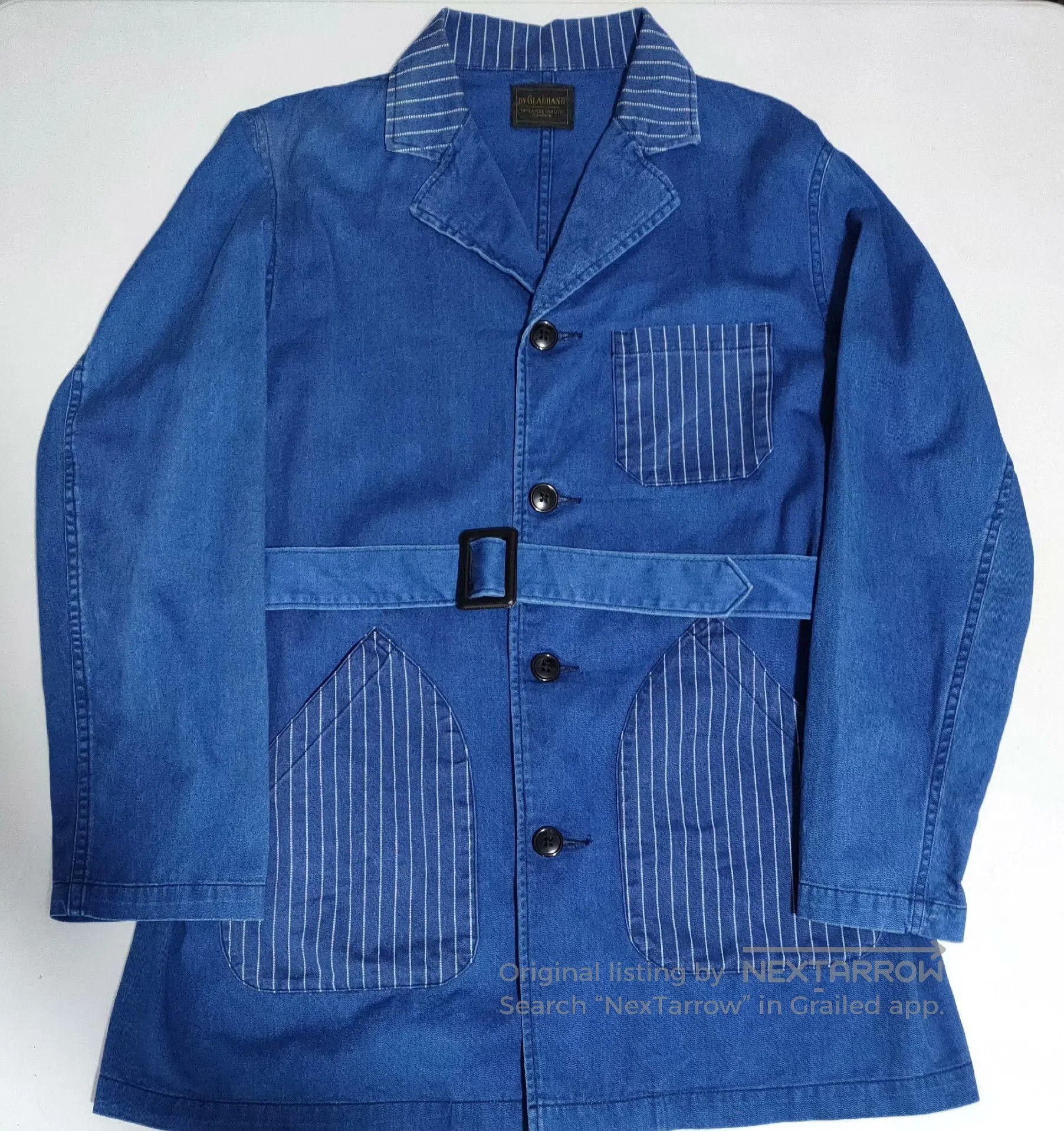 Glanshirt Gladhand American Retro Railroad Workwear. Size US M / EU 48-50 / 2 - 3 Thumbnail