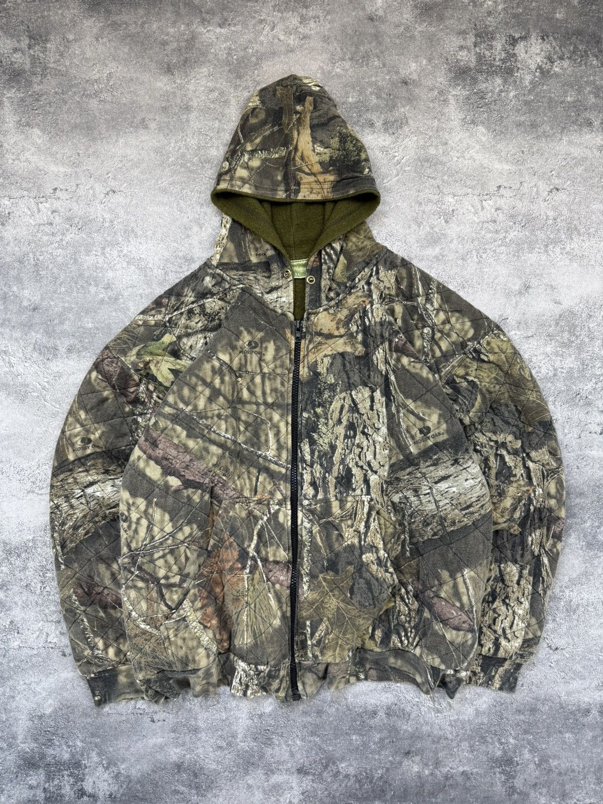 Realtree Crazy Vintage 90s Boxy RealTree Y2K Camo Work Jacket Skater Size US XL / EU 56 / 4 - 1 Thumbnail
