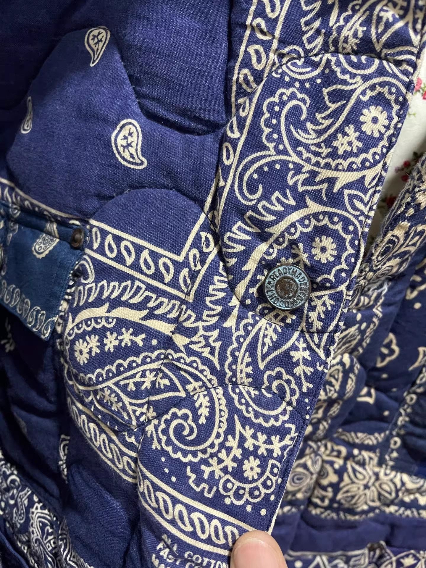 READYMADE READYMADE Bandana Burn Down Jacket Size US L / EU 52-54 / 3 - 6 Thumbnail