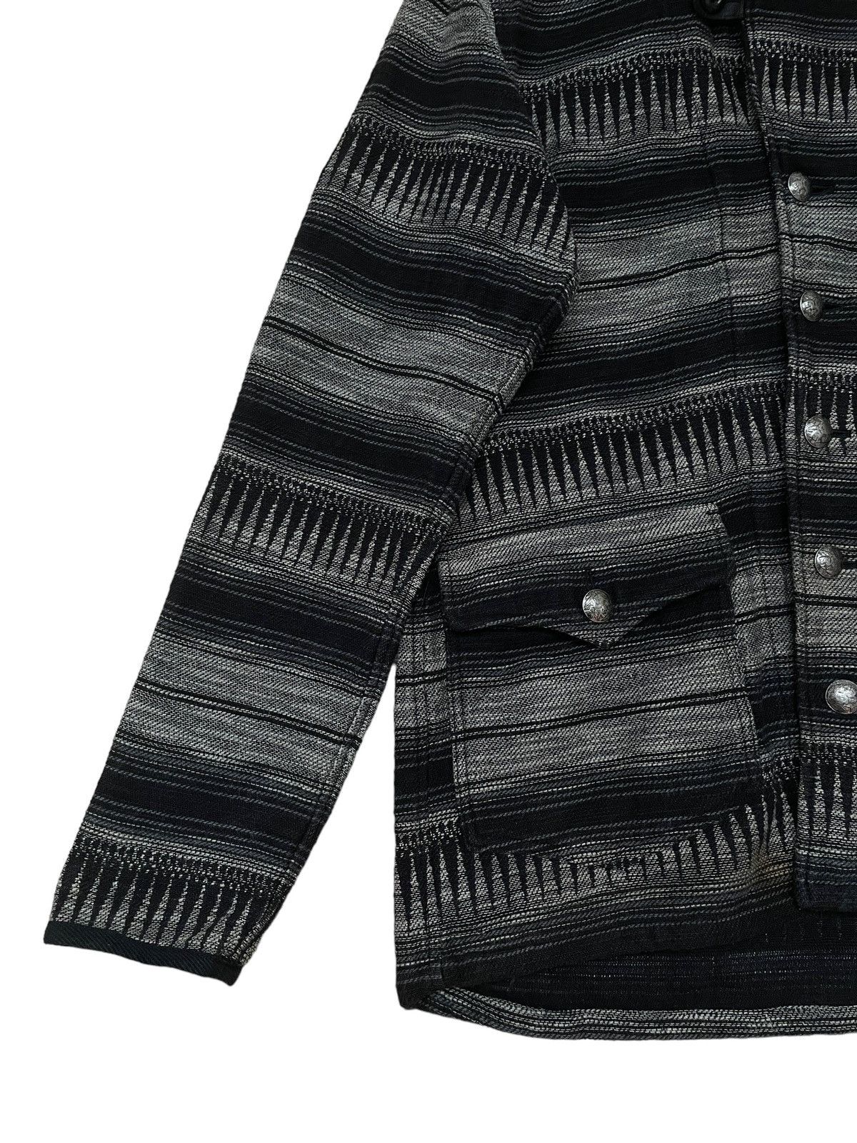 Ego Tripping × Japanese Brand Vintage Japanese Brand Ego Trippin Navajo Wool Jacket 1990s Size US L / EU 52-54 / 3 - 3 Thumbnail