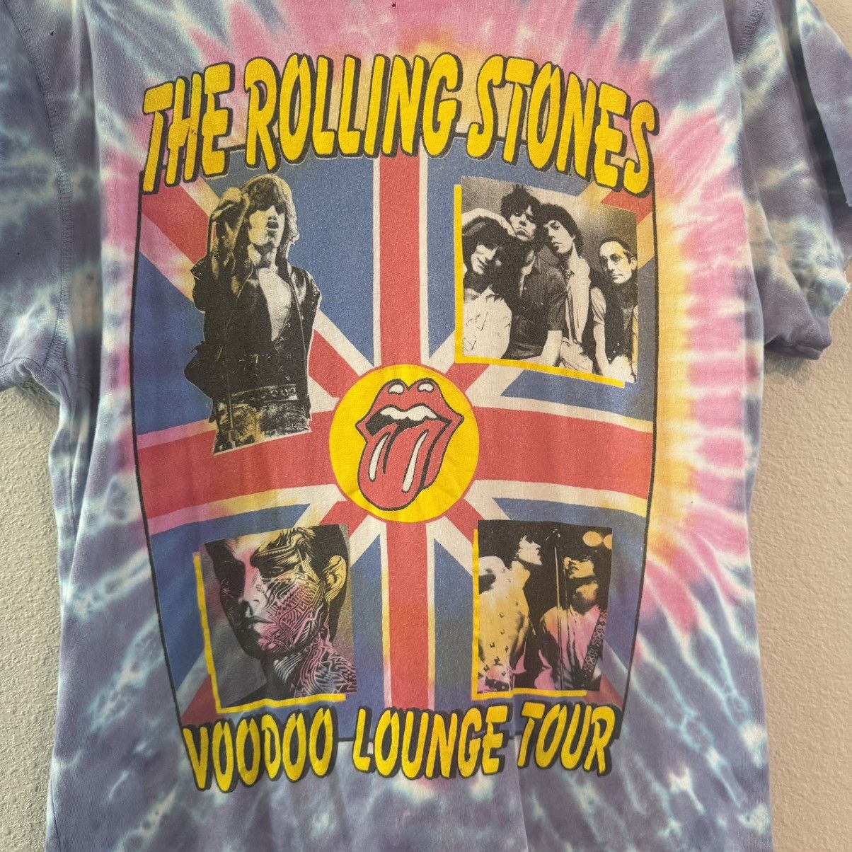 MadeWorn MadeWorn Rolling Stones Tie-Dye Tour T-Shirt Size US S / EU 44-46 / 1 - 3 Thumbnail