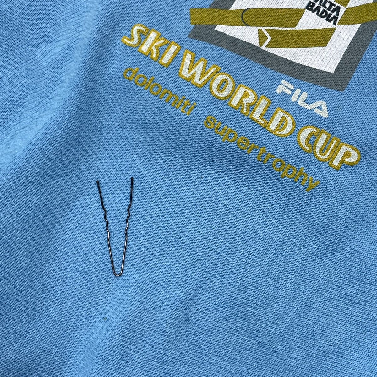 Fila × Vintage Vintage Fila Ski World Cup Dolomtiti Supertrophy Sweatshirt Size US L / EU 52-54 / 3 - 9 Thumbnail