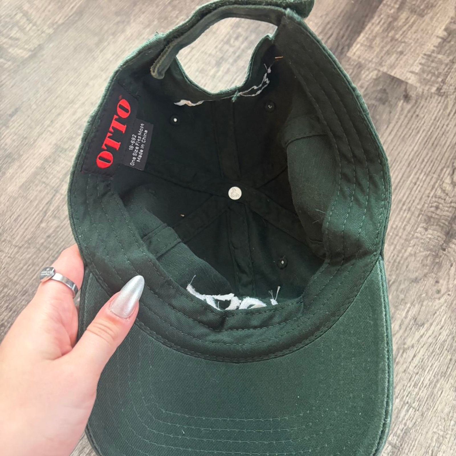 Otto WOOF Green Hat Size ONE SIZE - 4 Thumbnail