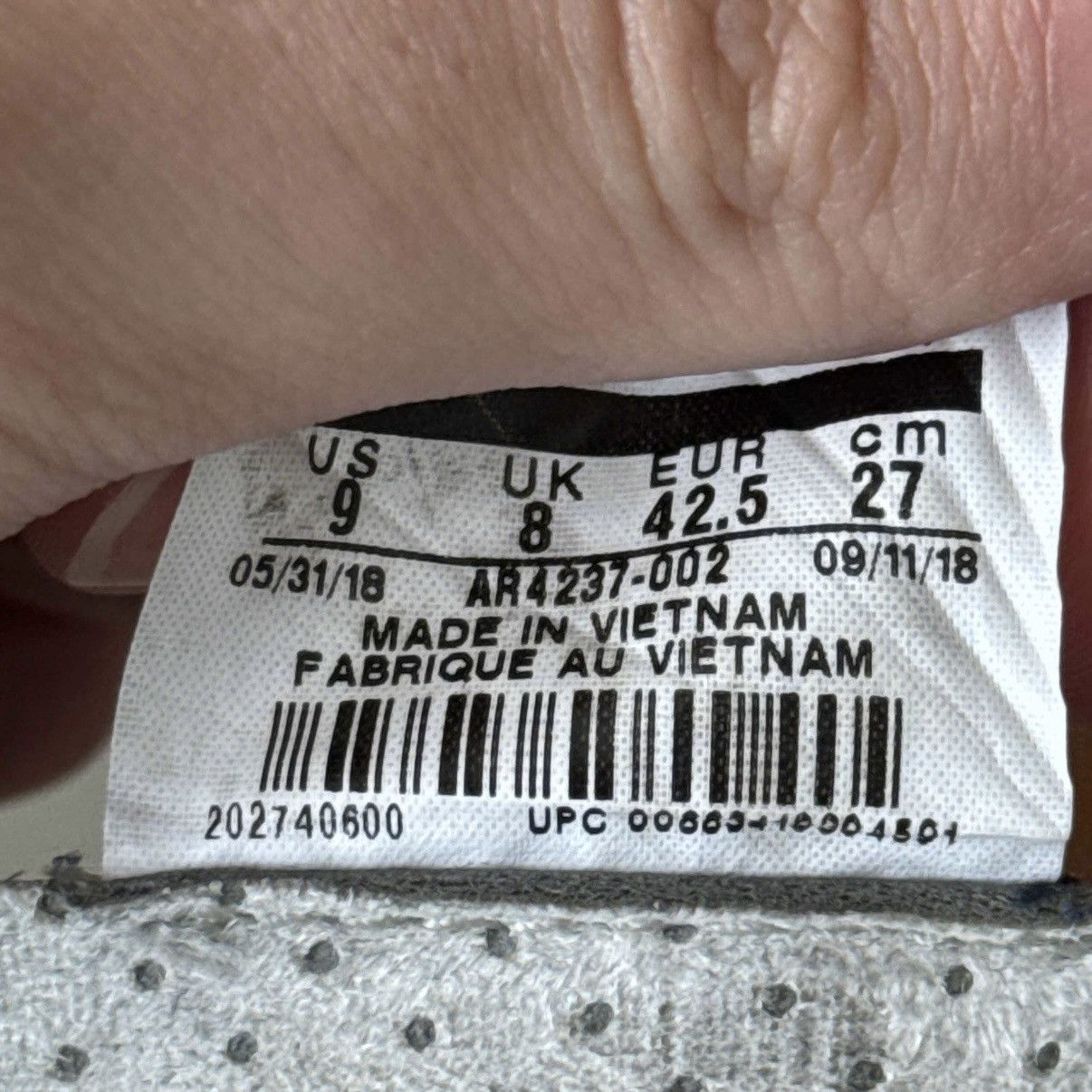 Fear of God × Nike Air Fear of God 1 ‘Light Bone Sail’ Size US 9 / EU 42 - 6 Thumbnail