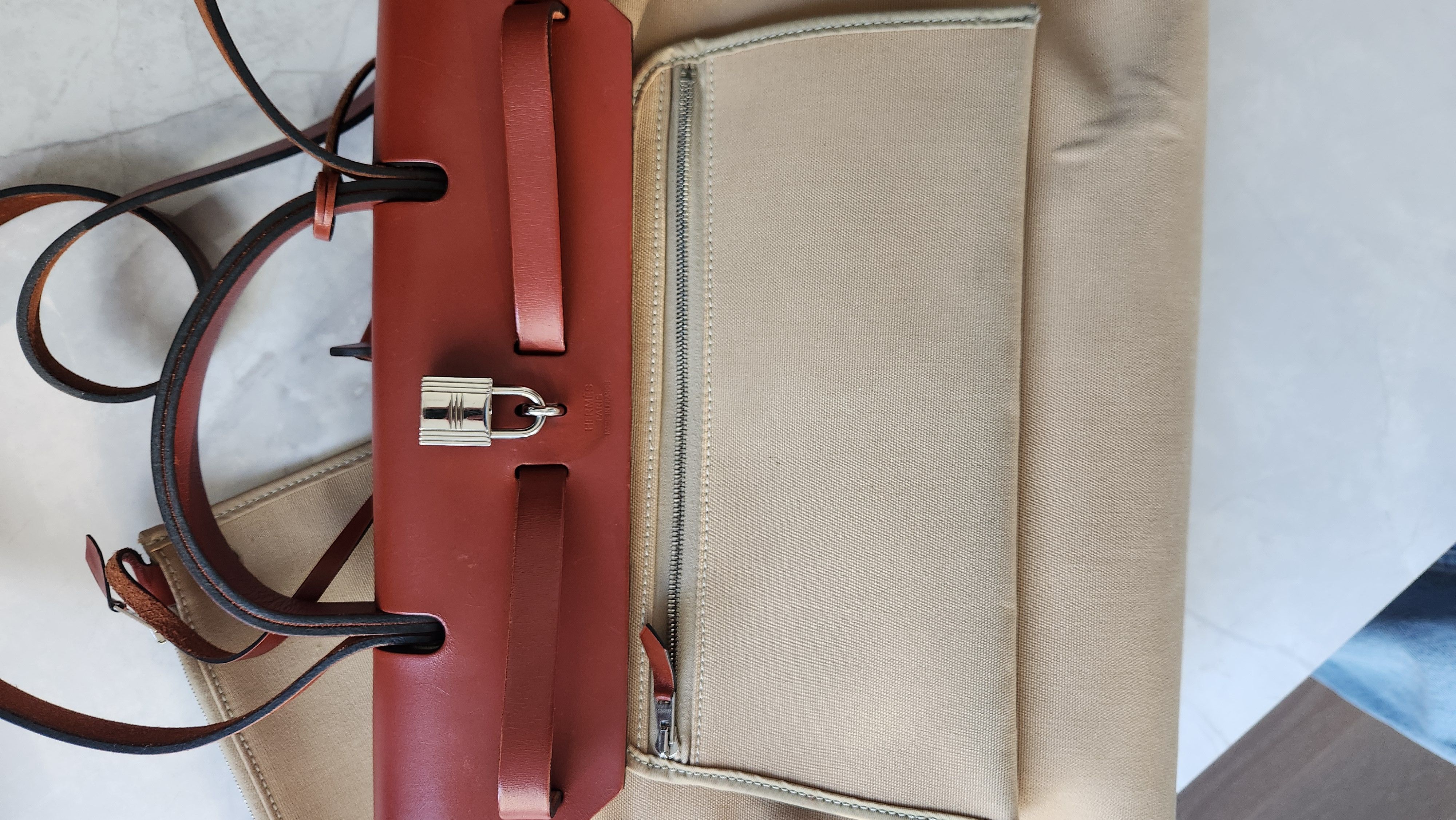 Hermes Herbag 31 zip Size ONE SIZE - 11 Thumbnail