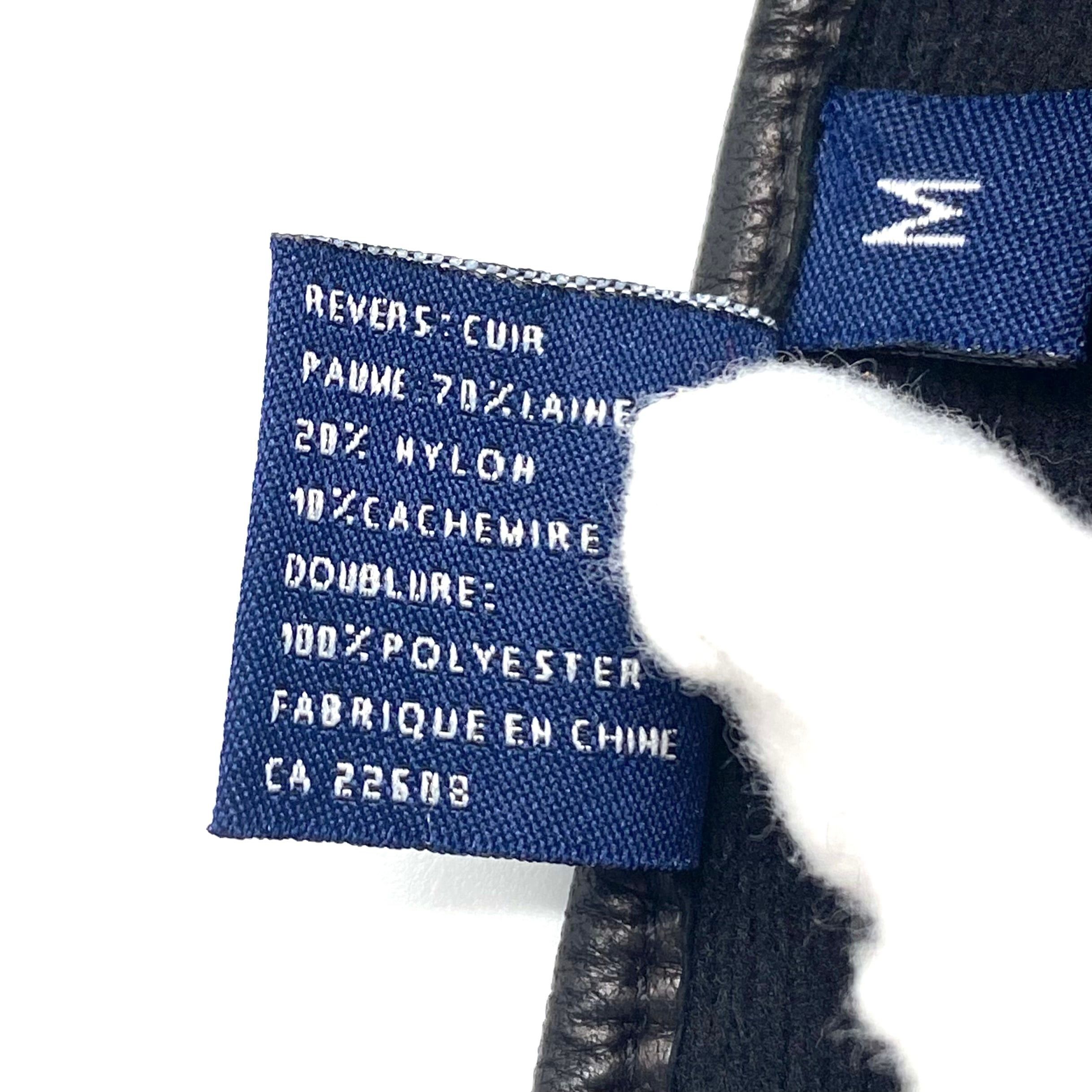Polo Ralph Lauren Polo Ralph Lauren Leather Glove Black M Size Size ONE SIZE - 8 Thumbnail