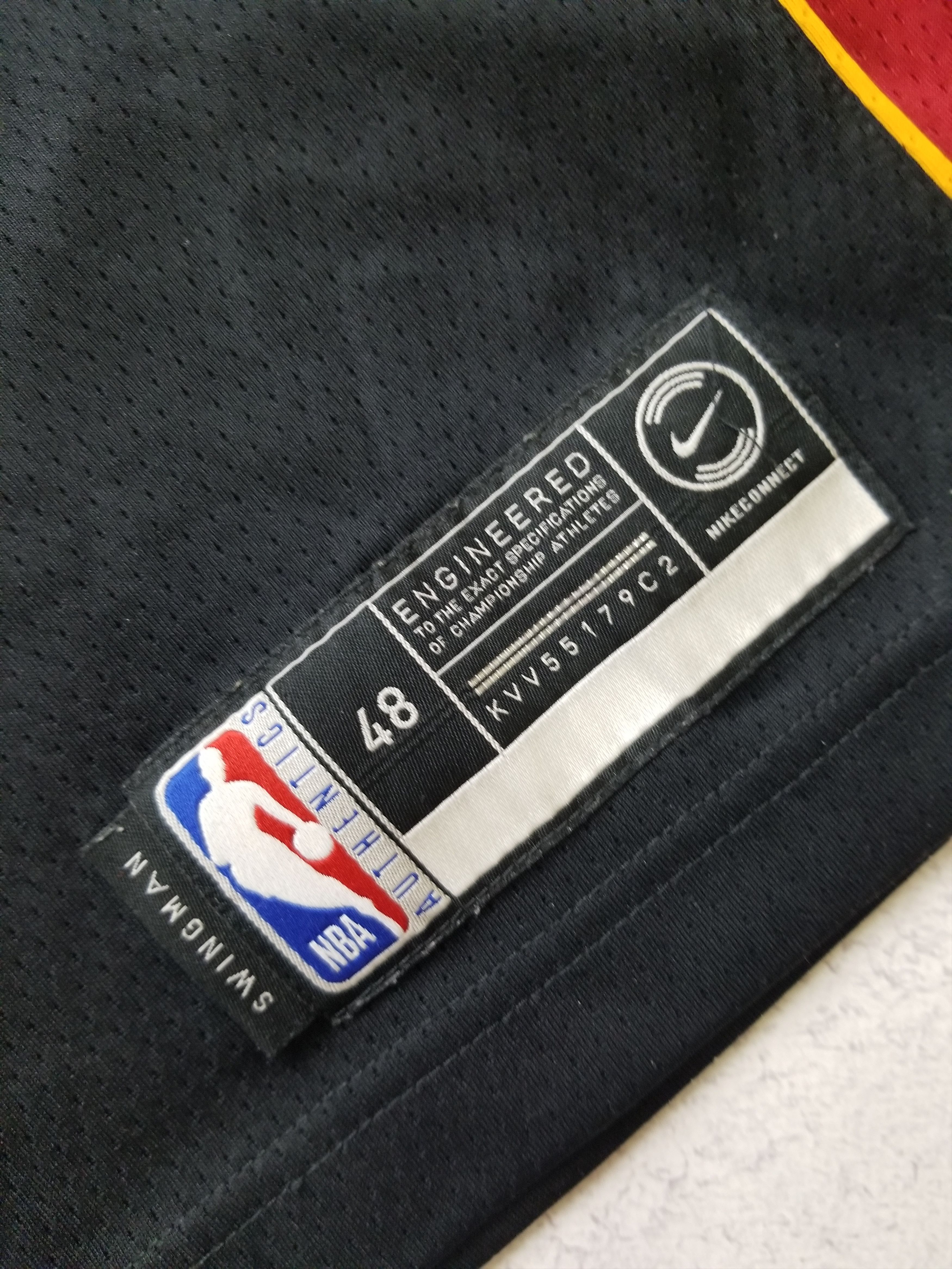 Nike Nike NBA Miami Heat Hassan Whiteside Swingman Jersey Size US L / EU 52-54 / 3 - 14 Thumbnail