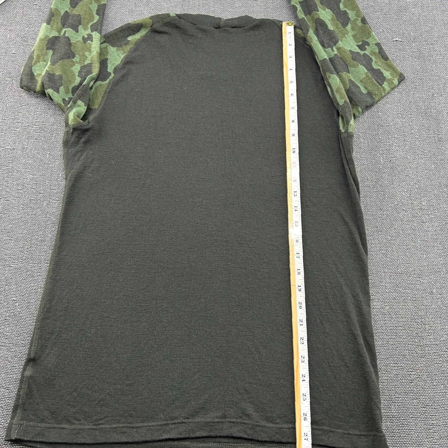 Vintage Devold JANUS Base Layer Shirt Mens XL Merino Wool Camo Green Outdoor Thermal Thermo Size US XL / EU 56 / 4 - 6 Thumbnail
