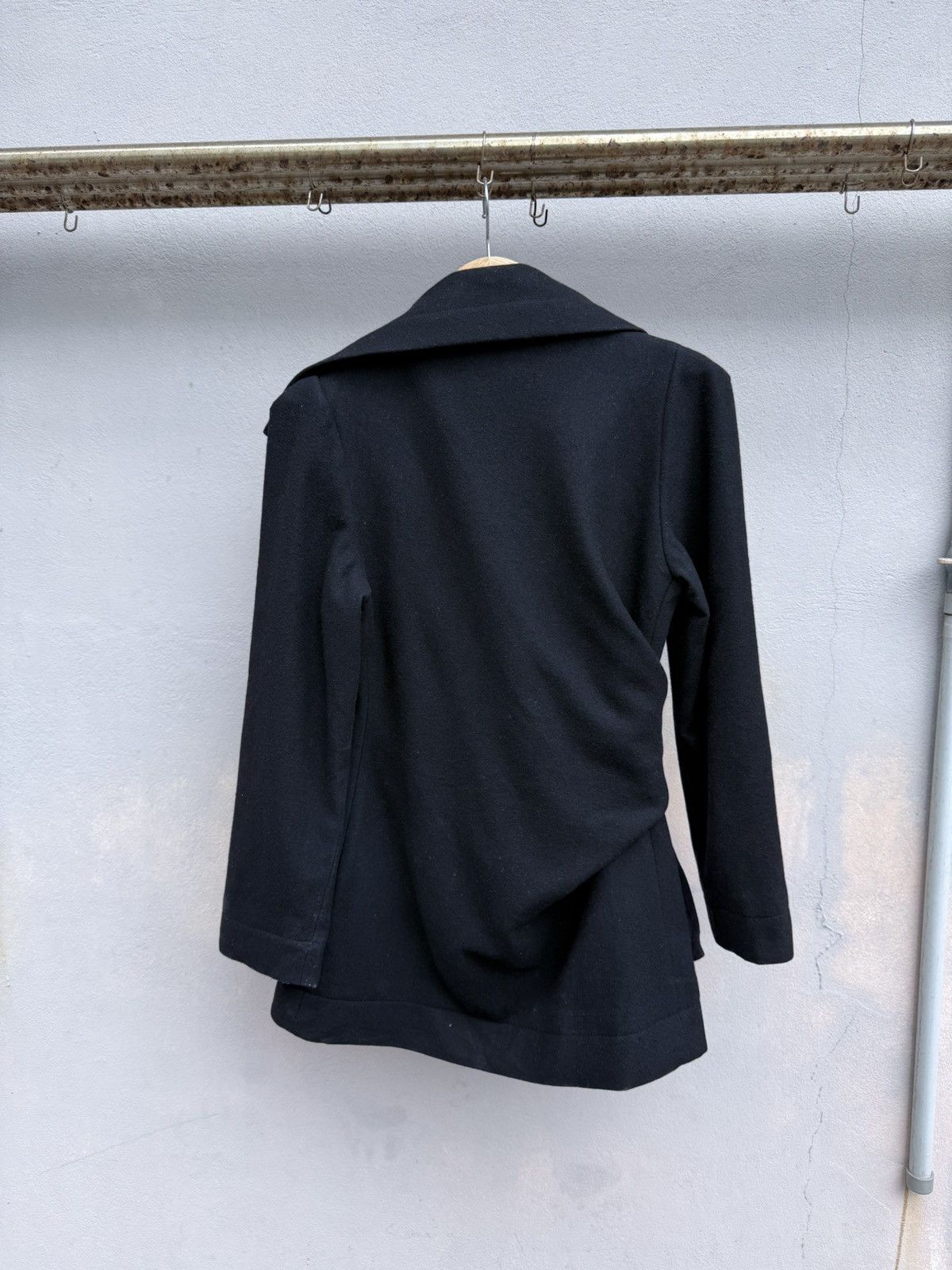 Vivienne Westwood Vivienne Westwood RED LABEL Asymmetrical Wool Coat Size M / US 6-8 / IT 42-44 - 3 Thumbnail