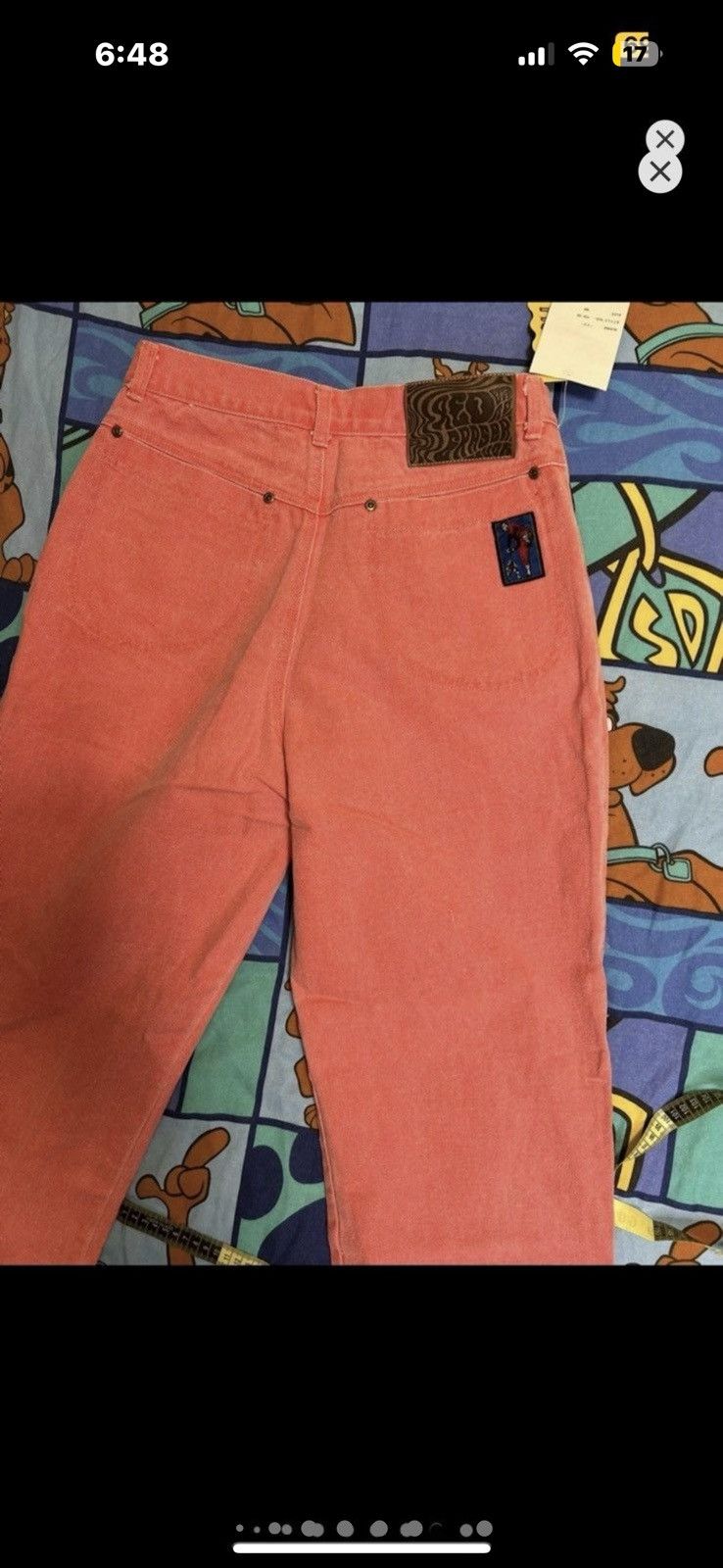 ***FINAL DROP***RARE BNWT 1991 RED ERASER PIGMENT DENIM 30
