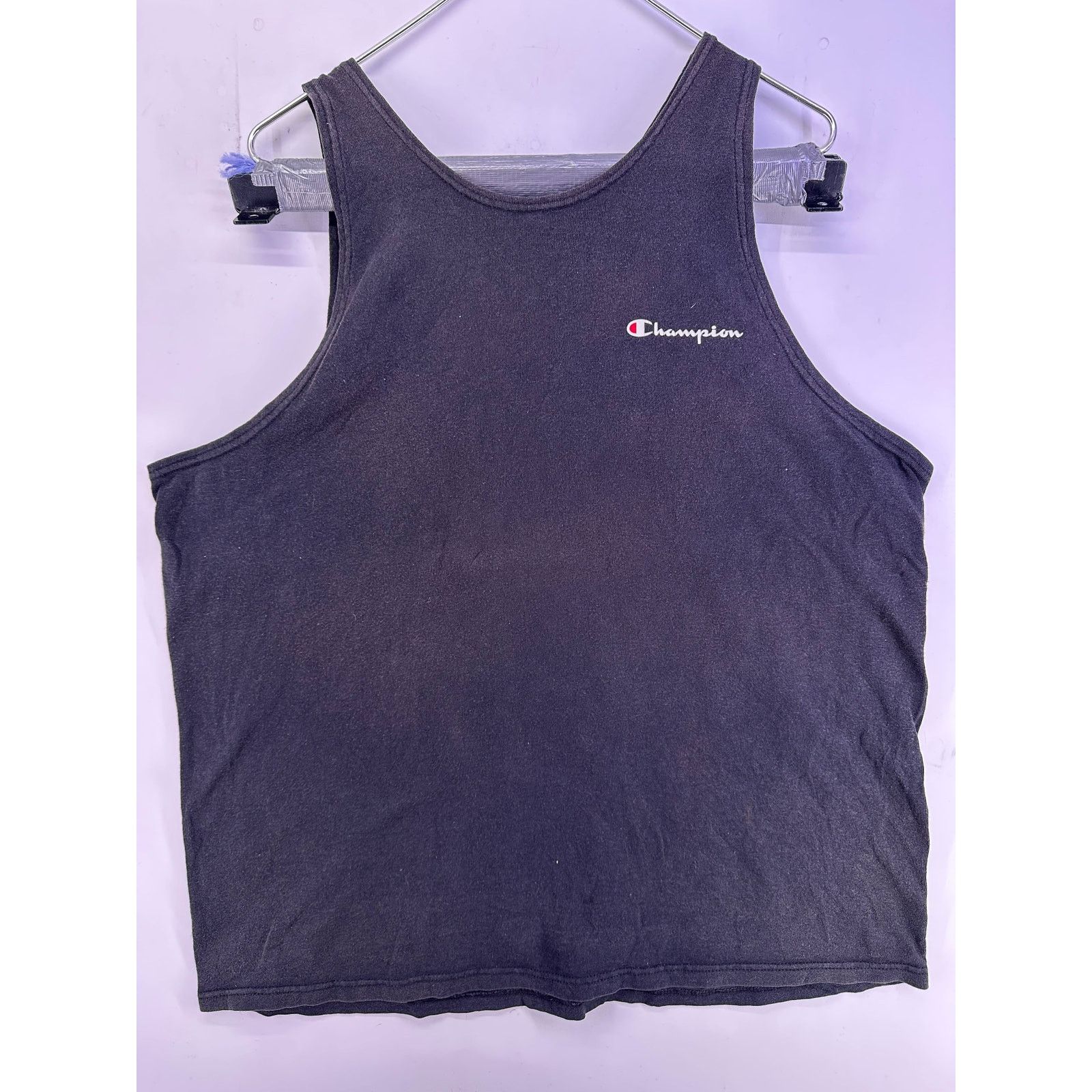 Champion Vintage Champion Black Tank Top Size XL Size US L / EU 52-54 / 3 - 4 Thumbnail