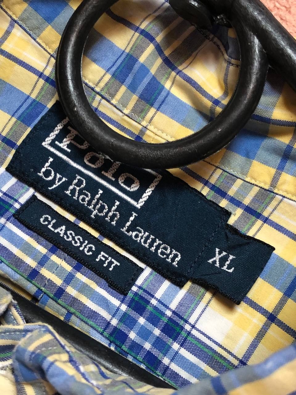 Polo Ralph Lauren Polo Ralph Lauren Collared Shirt Short Sleeve Plaid Size XL Size US XL / EU 56 / 4 - 2 Thumbnail