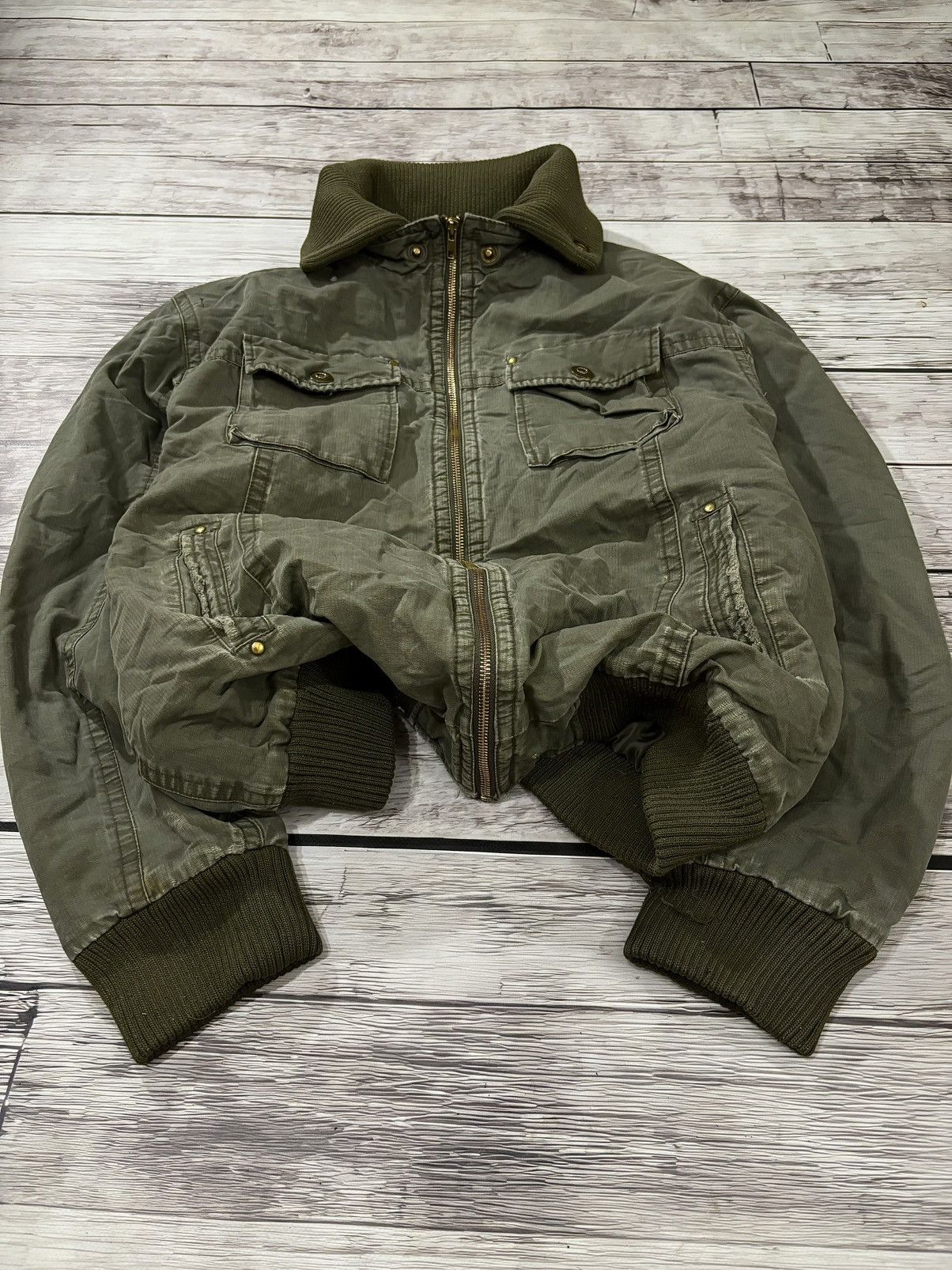 VTG Avant Garde If Six Was Nine Junya Style Cargo Jacket 90s