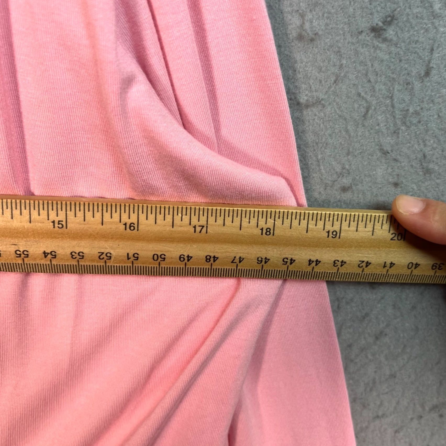 Fashion Nova VINTAGE Fashion Nova Top Womens 1X Pink Cropped Long Sleeve Ruched SolidNY Size XL / US 12-14 / IT 48-50 - 6 Thumbnail