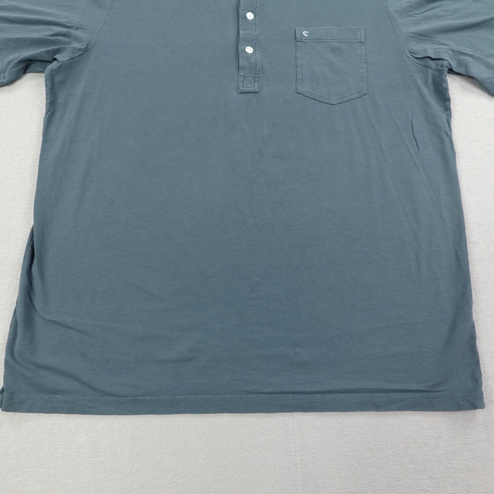Vintage Criquet Performance Polo Shirt Mens XL Blue Pima Cotton Stretch Classic Golf Size US XL / EU 56 / 4 - 4 Thumbnail