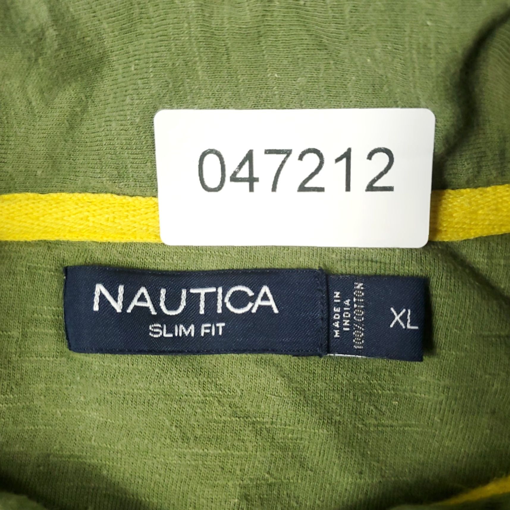 Nautica Nautica Polo Shirt Mens XL Green Striped Short Sleeve Casual Polo Shirt Adult XL Green Striped Nautica Size US XL / EU 56 / 4 - 6 Thumbnail