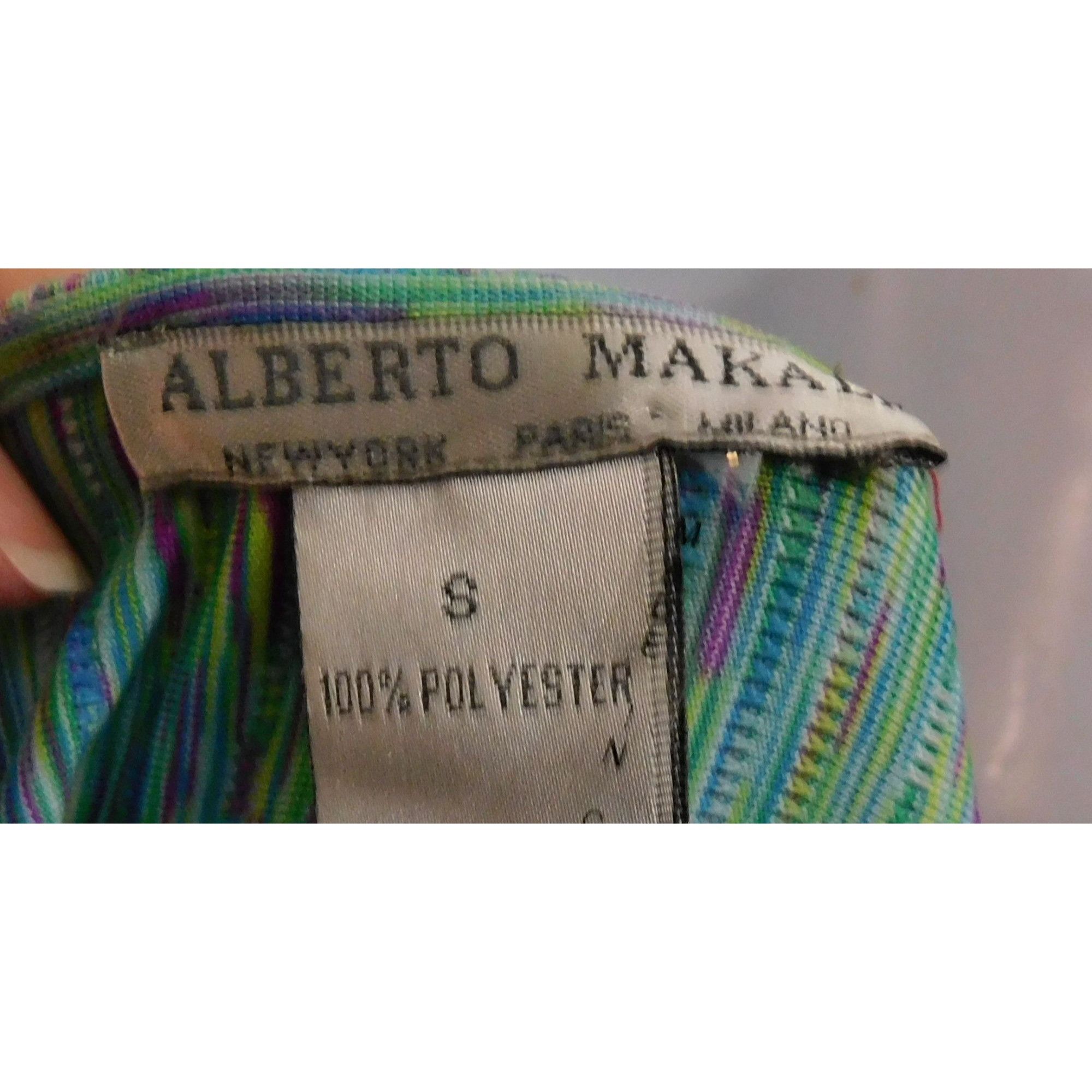 Other Vintage 90s Alberto Makali Rainbow Mermaidcore Animal Print Size M / US 6-8 / IT 42-44 - 4 Thumbnail