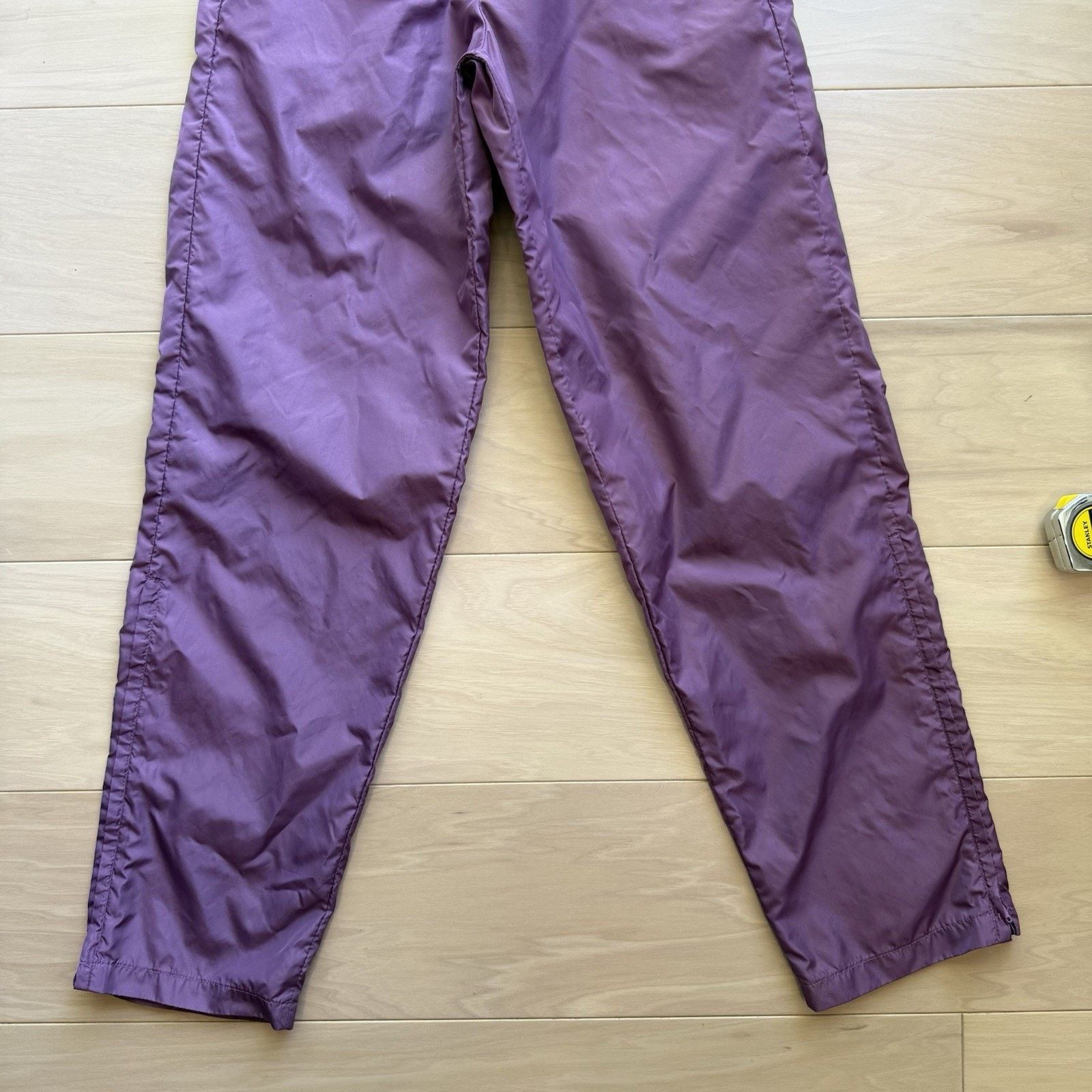 Nike Vintage Nike Sweatpants Women's Medium Purple 80s Blue Size 23" - 4 Thumbnail