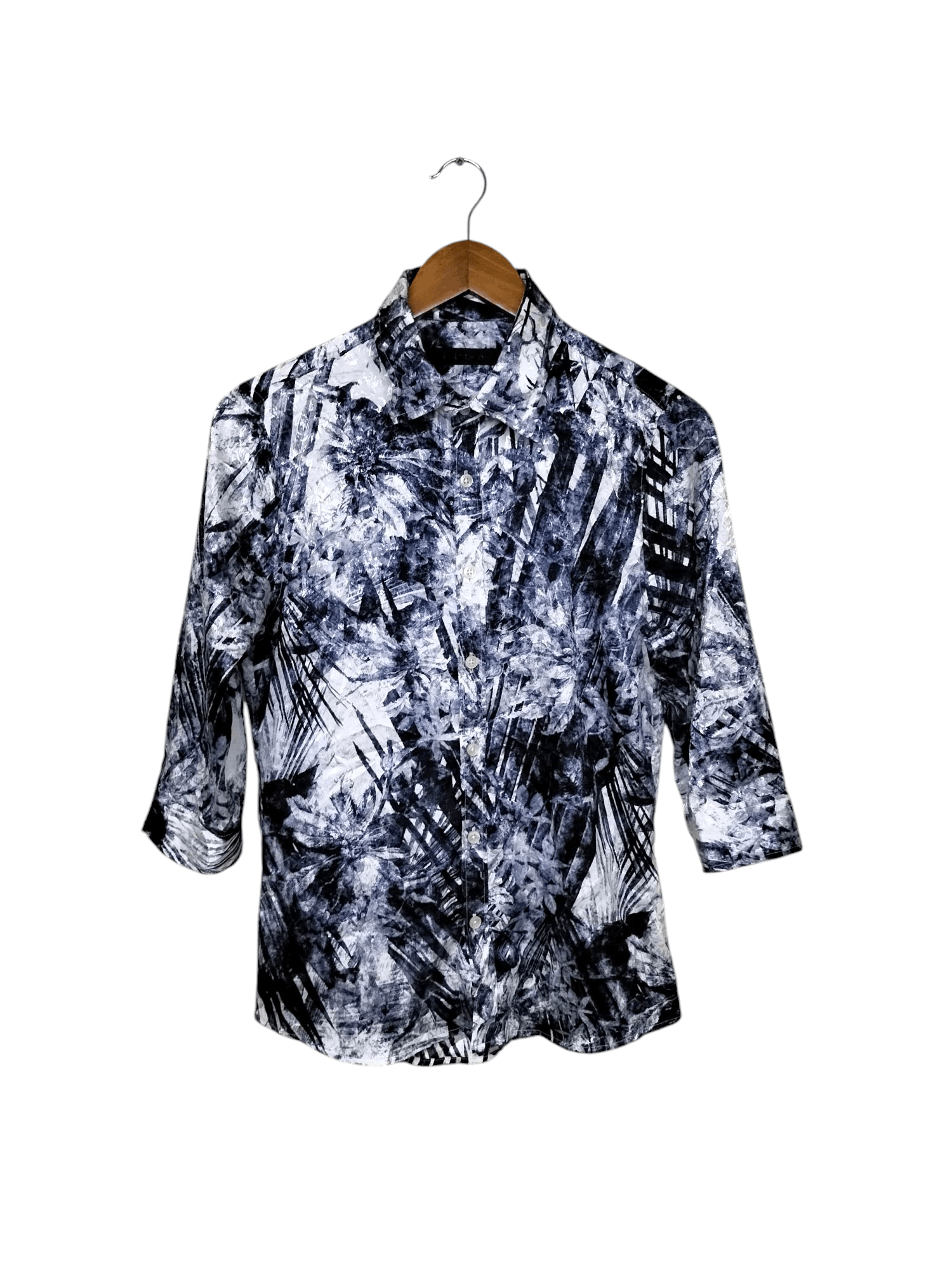 GOSTAR DE FUGA Fuga floral patern 3/4 sleeve shirt Size US S / EU 44-46 / 1 - 1 Thumbnail
