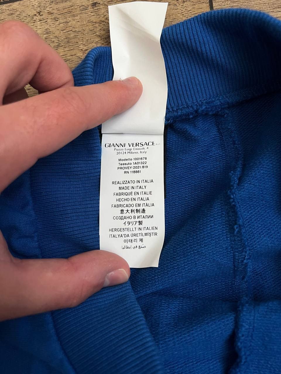 Versace Gianni Versace Greca Pants Blue Size US 29 - 8 Thumbnail