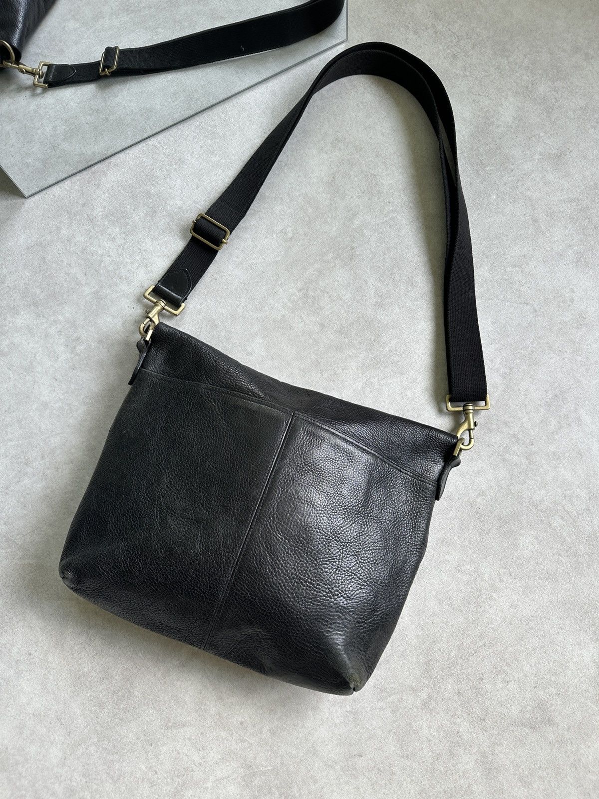 Mulberry Mulberry black leather crossbody bag with gold hardware Size ONE SIZE - 2 Thumbnail