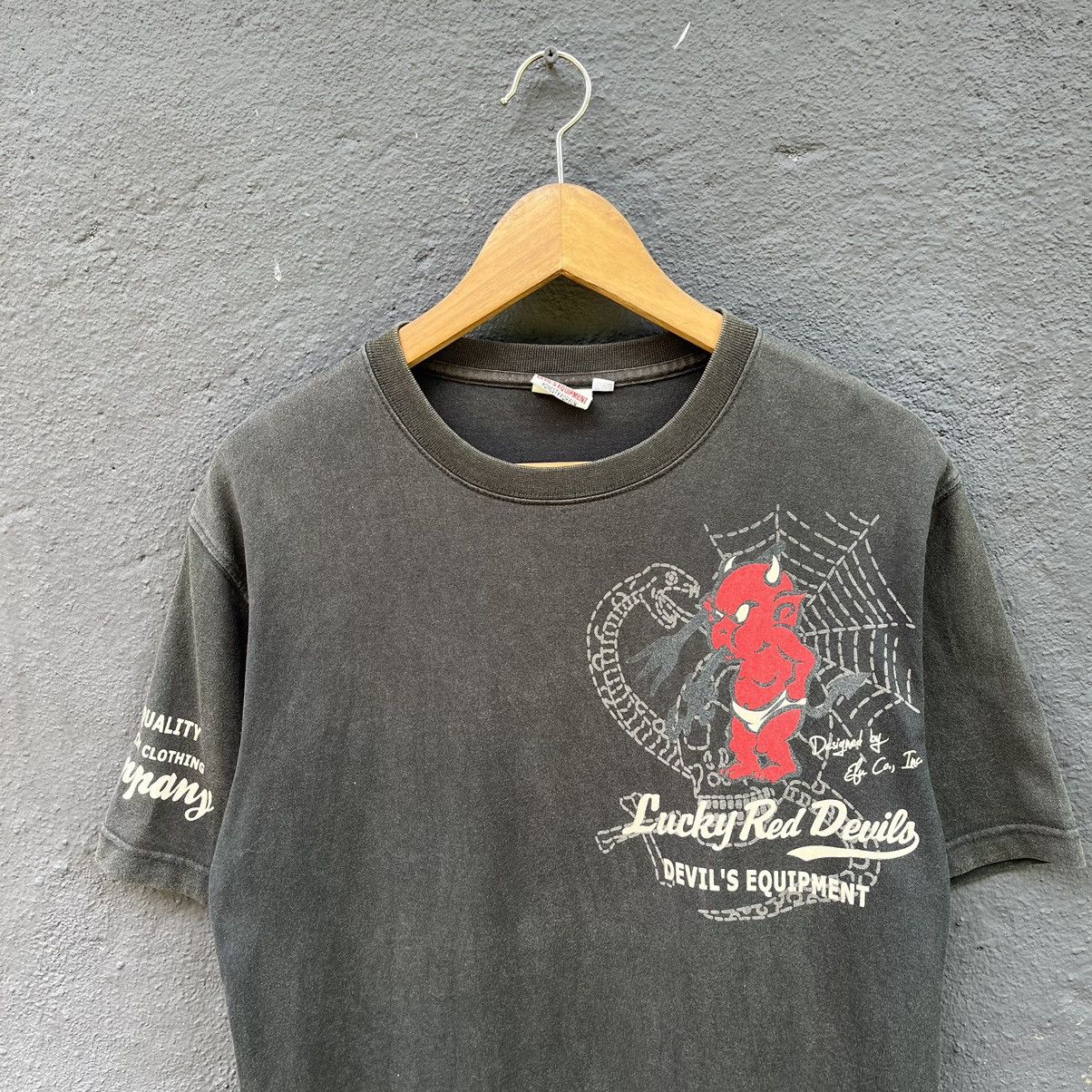 Tedman Thrashed Faded Tedman Japanese Brand Tee Size US L / EU 52-54 / 3 - 4 Thumbnail