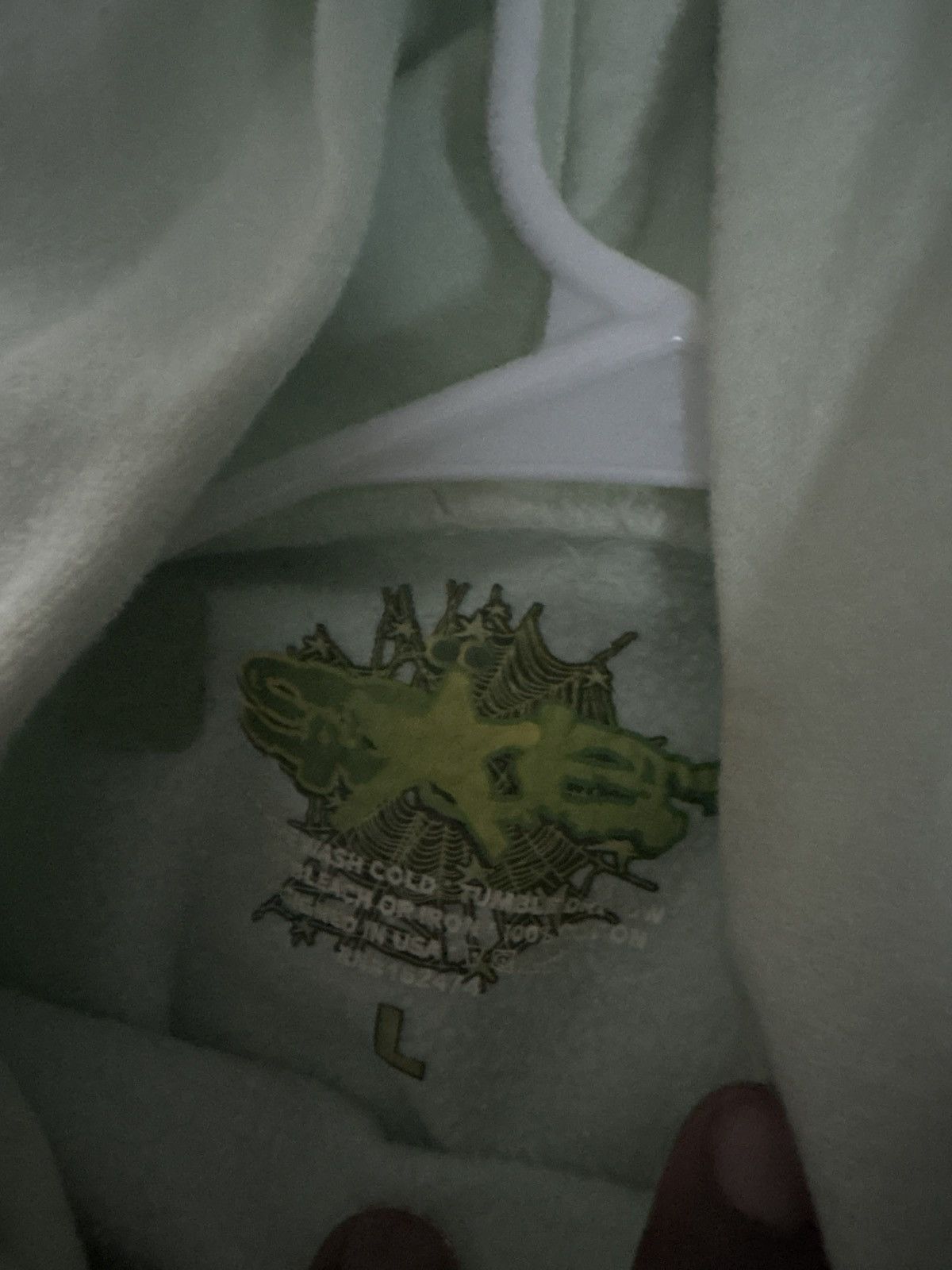 Sp5der SP5 Mint Hoodie Size US L / EU 52-54 / 3 - 1 Thumbnail