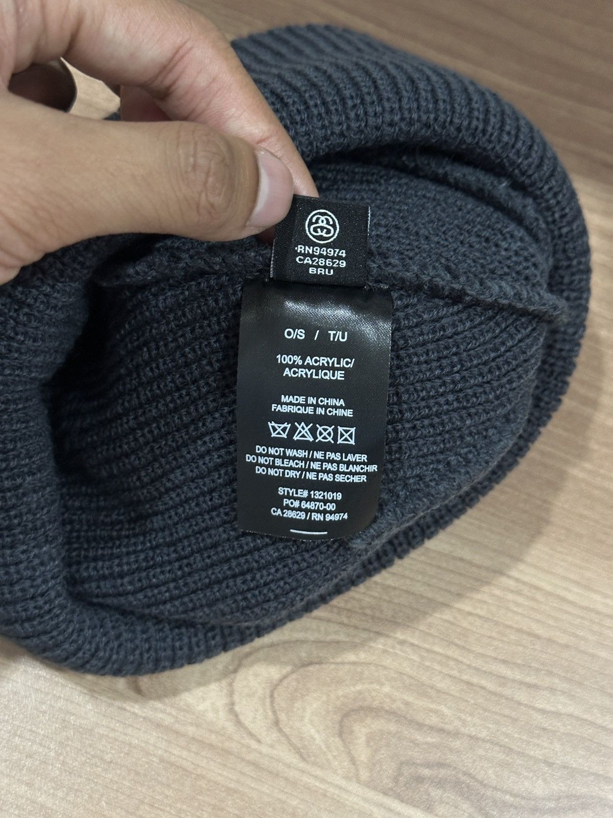 Stussy Stussy beanie Basic Cuff Size ONE SIZE - 5 Thumbnail