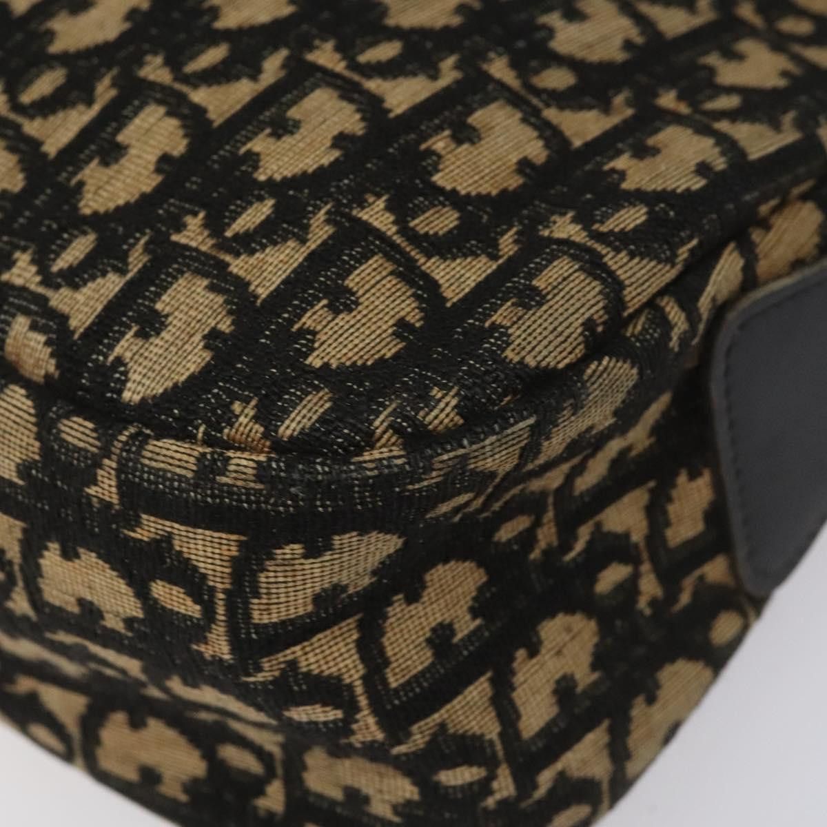 Dior DIOR Trotter Canvas Shoulder Bag Navy Gold Size ONE SIZE - 9 Thumbnail