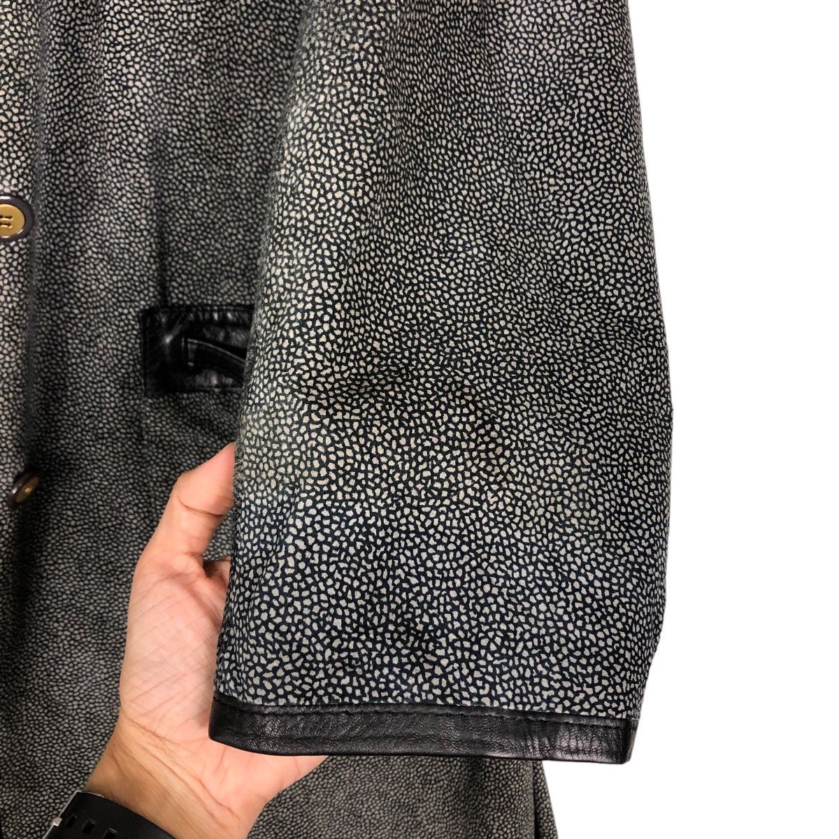 Japanese Brand 🔥Vintage Long Leather Jacket Partina Tokyo Fur Issey Miyake Size US L / EU 52-54 / 3 - 15 Thumbnail
