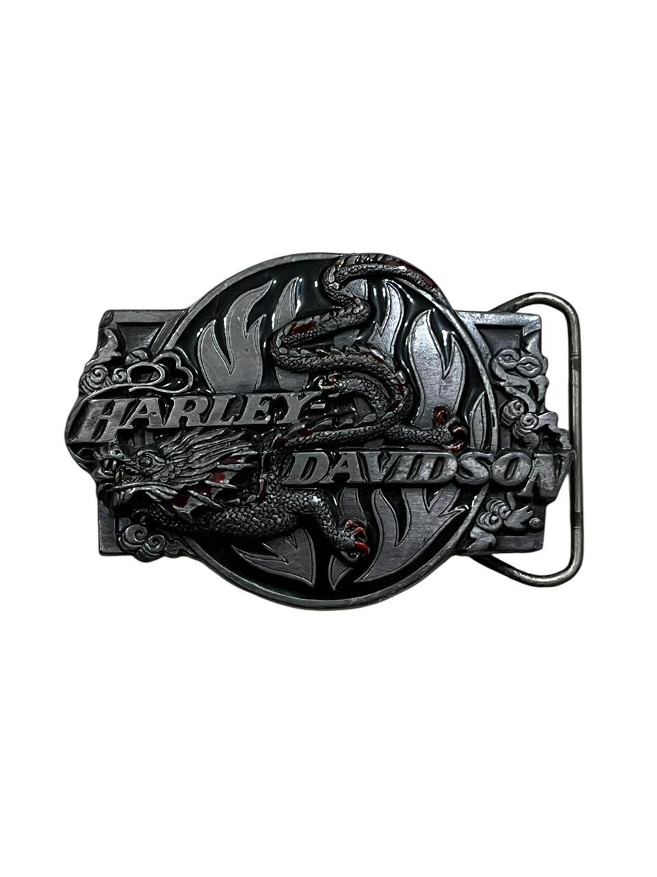 Harley Davidson Vintage 1988 Harley Davidson Heavu Metal Buckle Size ONE SIZE - 3 Thumbnail