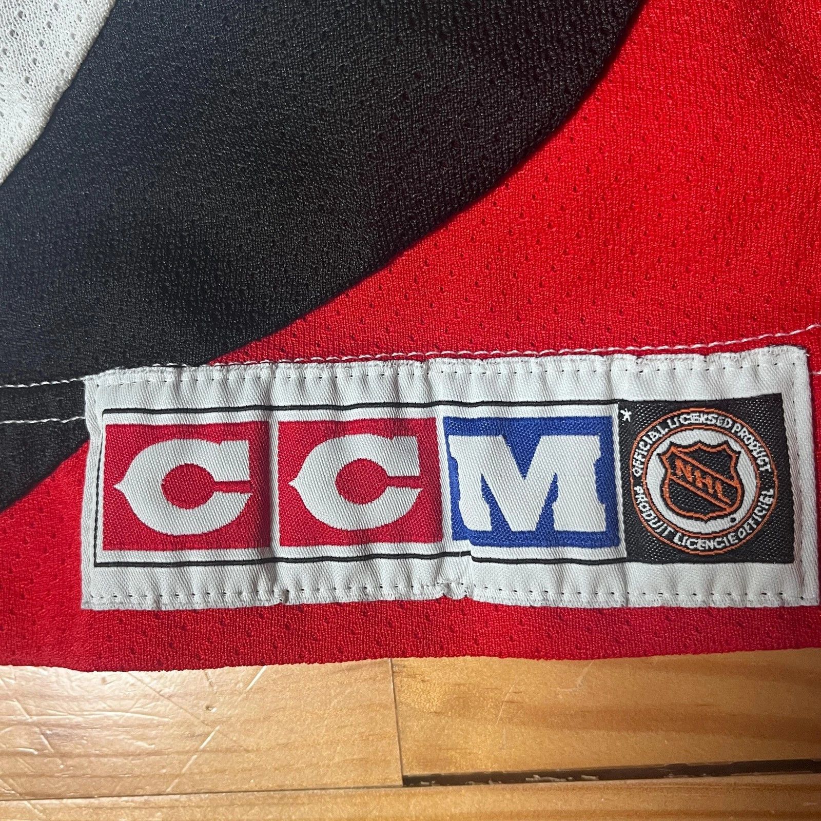 Ccm Buffalo Sabres CCM Goathead Jersey 90s XL Size US XL / EU 56 / 4 - 7 Thumbnail