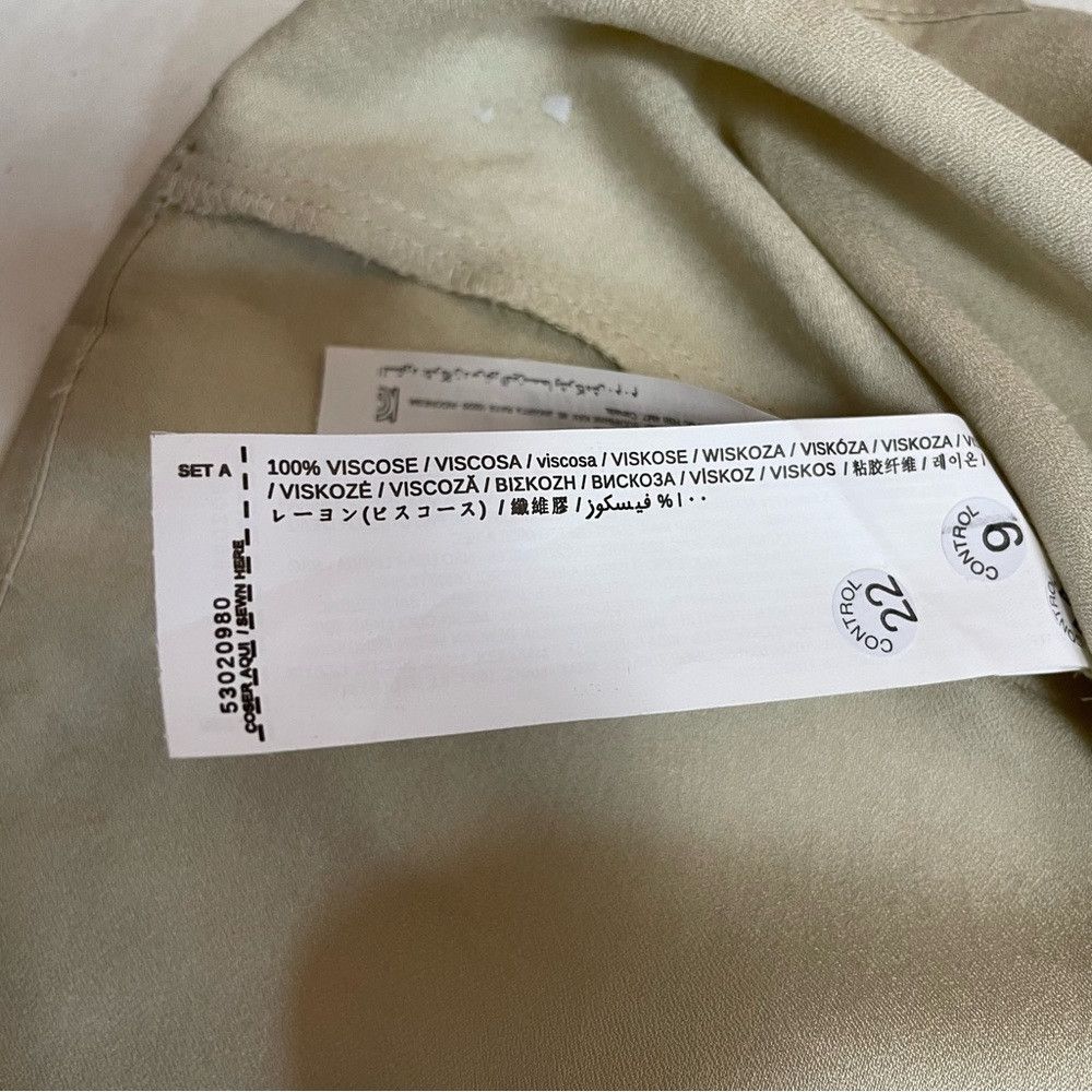 Mango MNG Mango Basics Beige Viscose Tank Top Camisole Size XS Size XS / US 0-2 / IT 36-38 - 7 Thumbnail