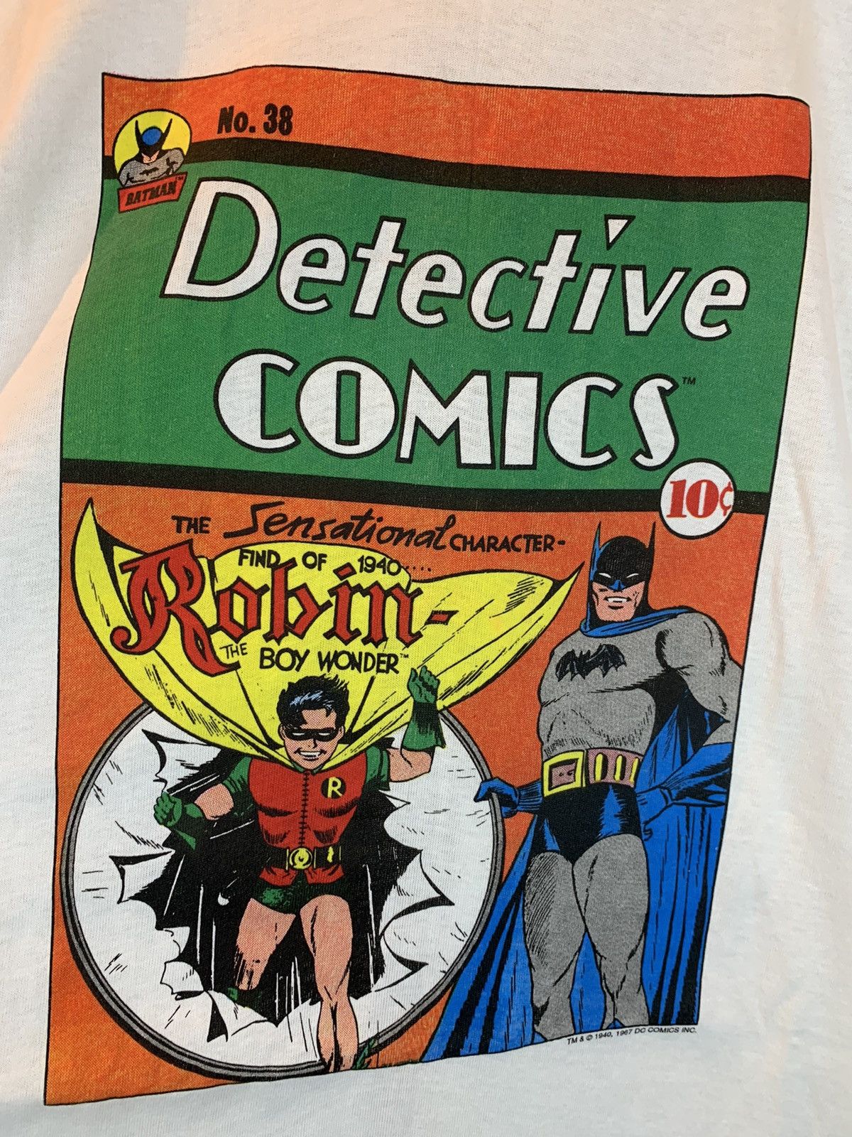 Vintage RARE Vintage 80’s Batman Robin DC Comics Single Stitch Shirt Size US L / EU 52-54 / 3 - 2 Thumbnail