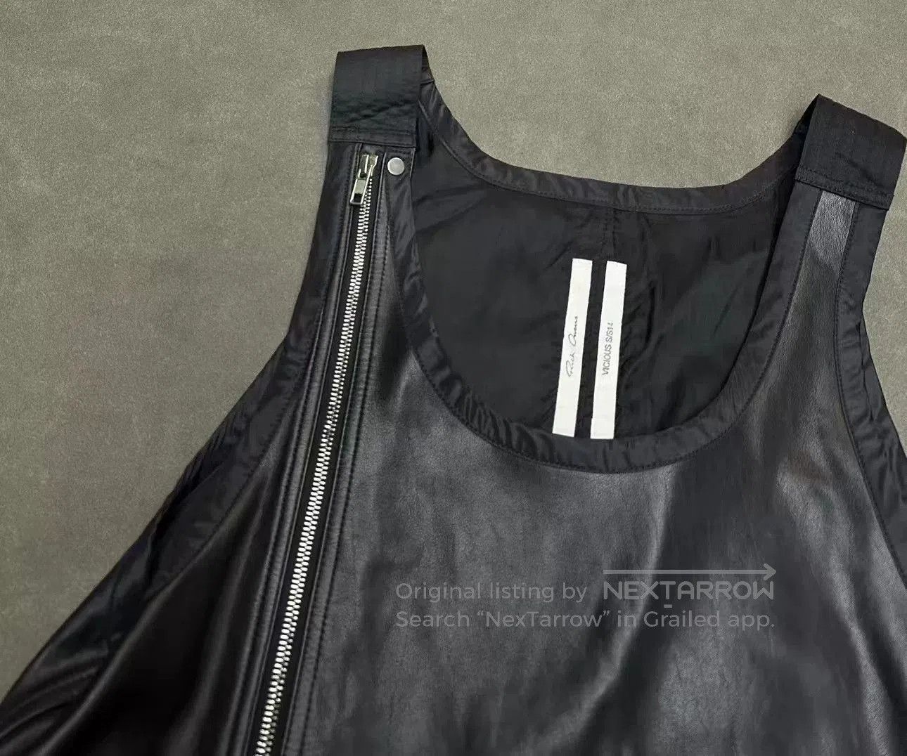 Rick Owens Rick Owens 14SS Leather Vest Runway. Size US S / EU 44-46 / 1 - 3 Thumbnail