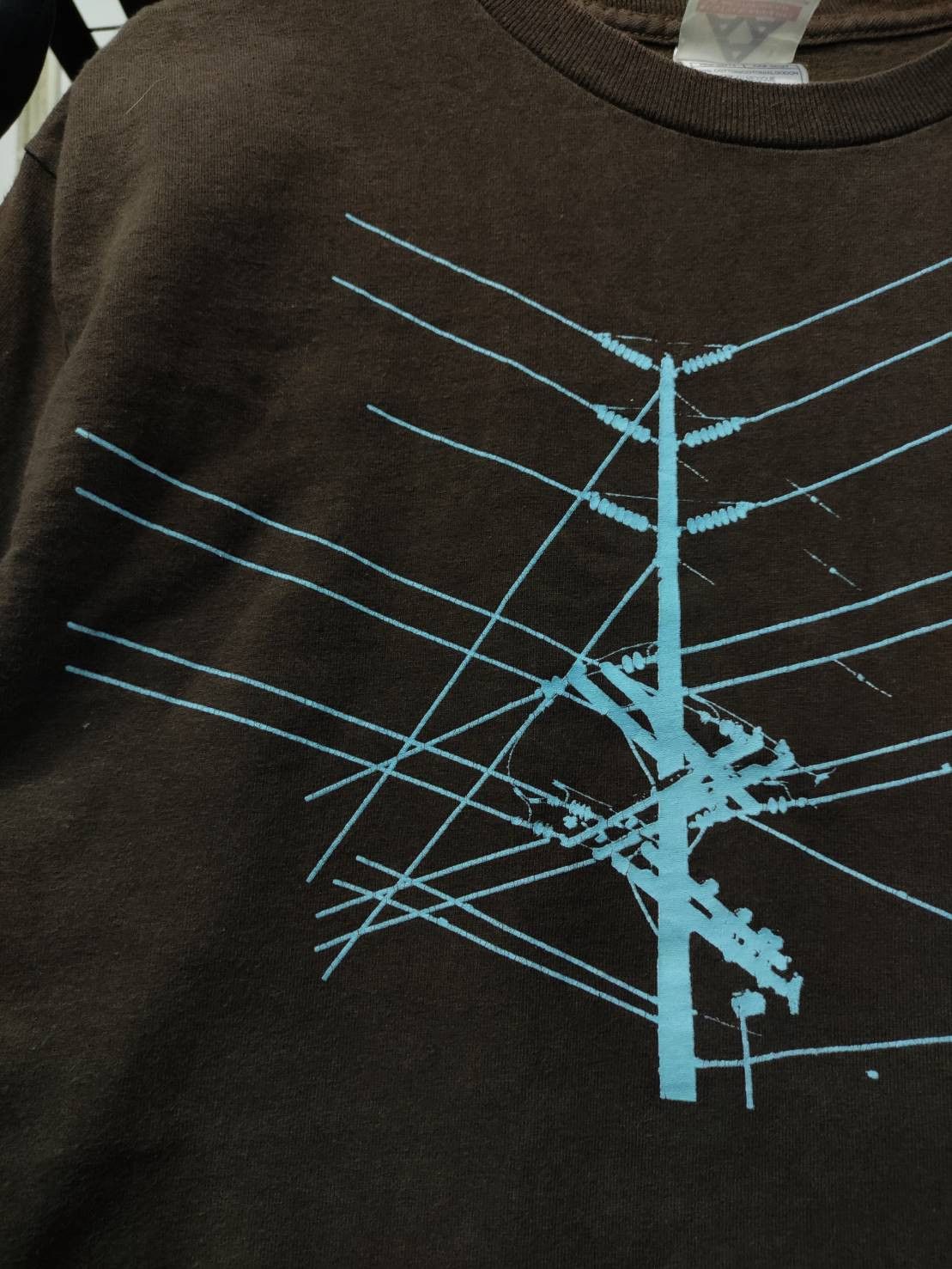 Band Tees Vtg 00's Story Of The Year Band " Electric Pole " T-Shirt Size US M / EU 48-50 / 2 - 3 Thumbnail