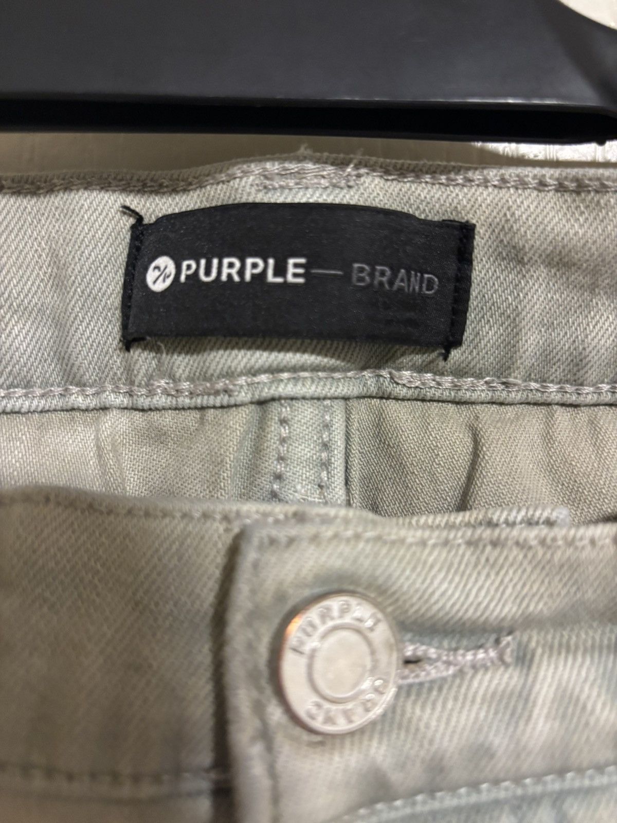 Purple Brand Light gray purple brand jeans Size US 32 / EU 48 - 3 Thumbnail