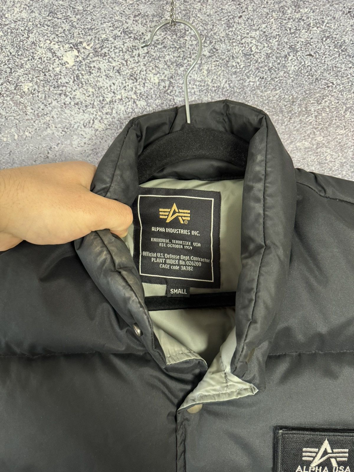 Alpha Industries × Vintage Rare Alpha Industries Down Puffer Vests USA Small Size US S / EU 44-46 / 1 - 11 Thumbnail